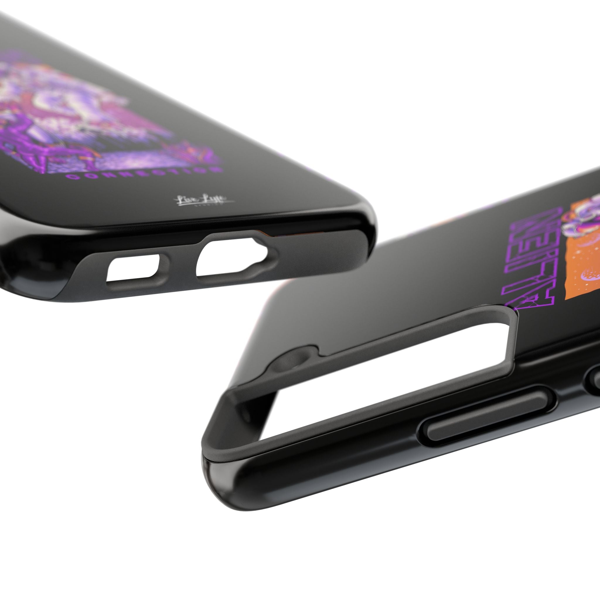 Alien Connection Phone Case – Sleek Black Cover