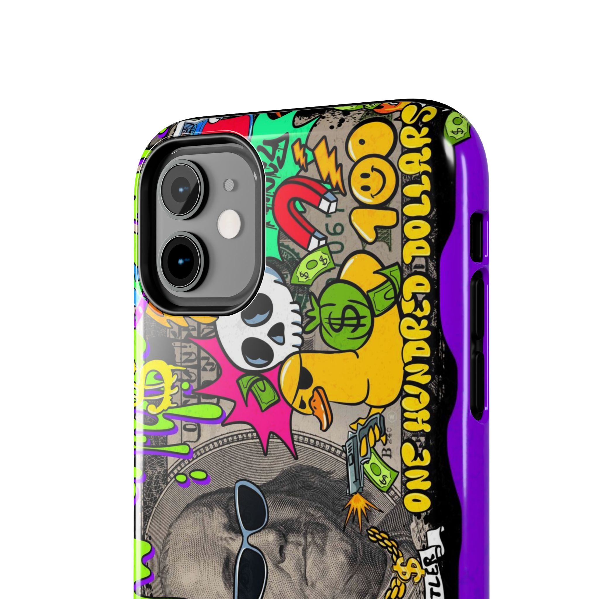 Vibrant Abstract Tough iPhone and Samsung Phone Cases - Funky, Graffiti-Style Protection, Perfect for Teens, Unique Gift, Street Art Lover, Cool Accessories