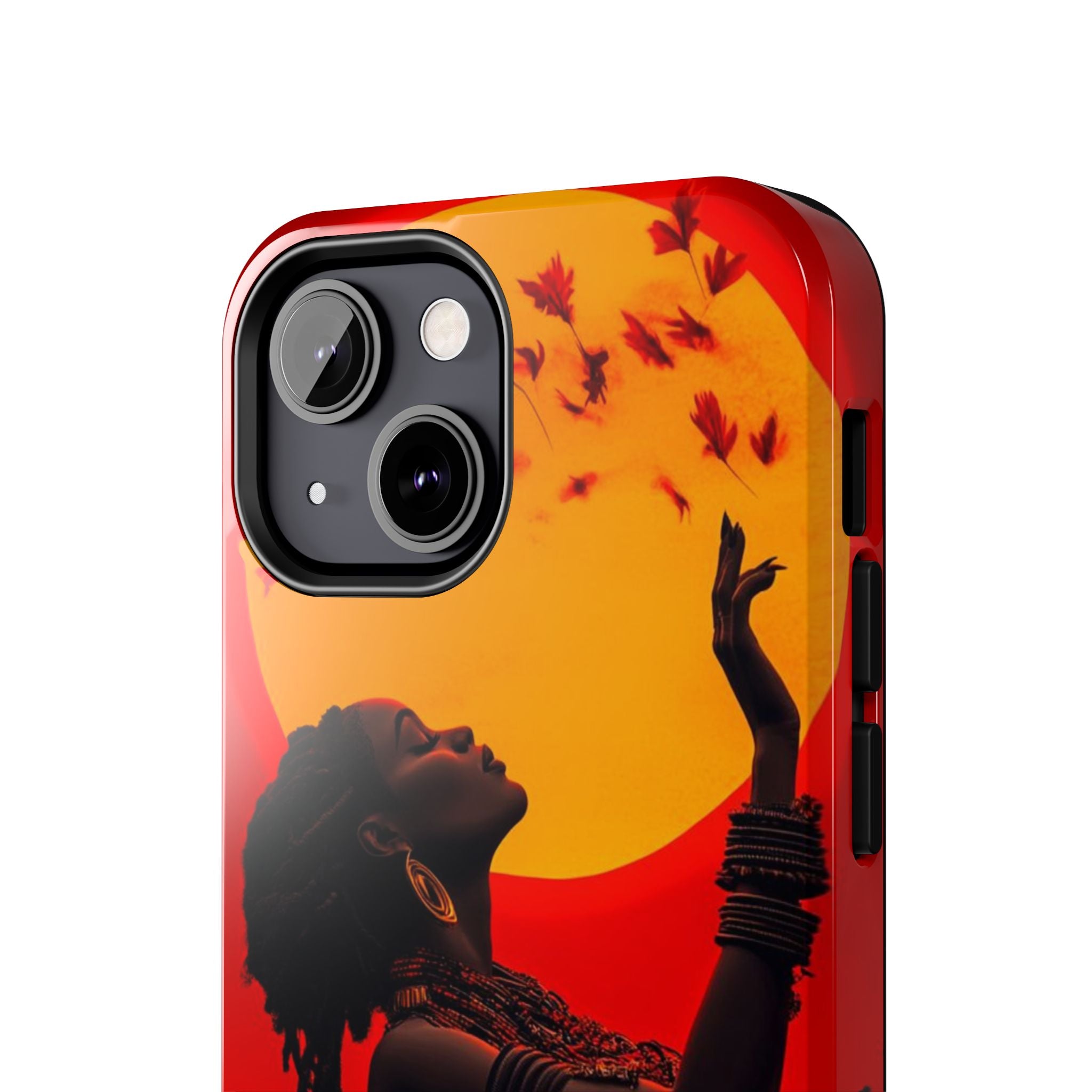 Sunset Spirit, Rasta Soul Awakening Phone Case
