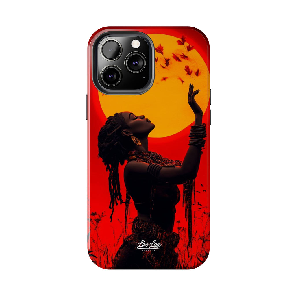 Sunset Spirit, Rasta Soul Awakening Phone Case