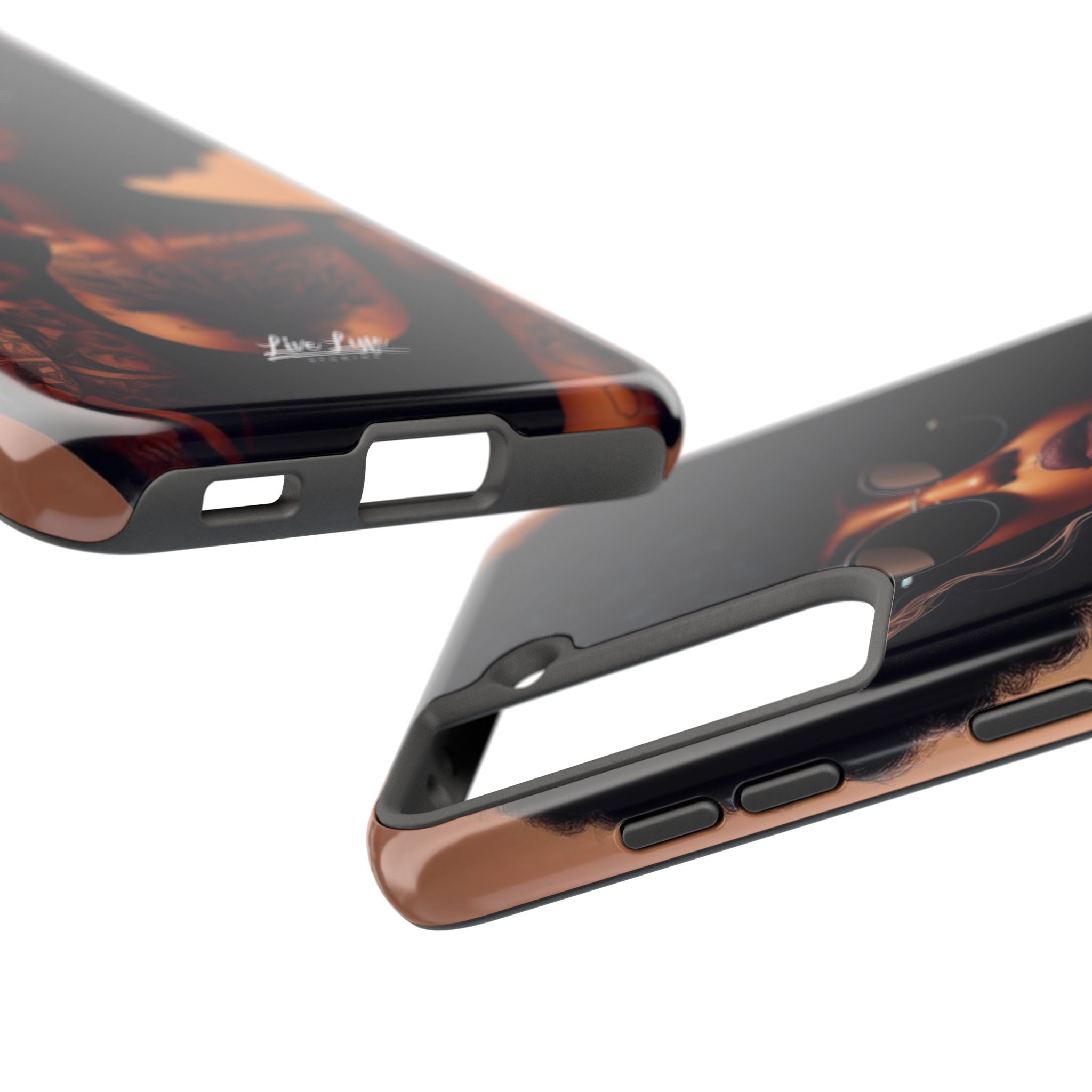 Smoke & Soul Afro Queen Vibe Phone Case, Protective Phone Case