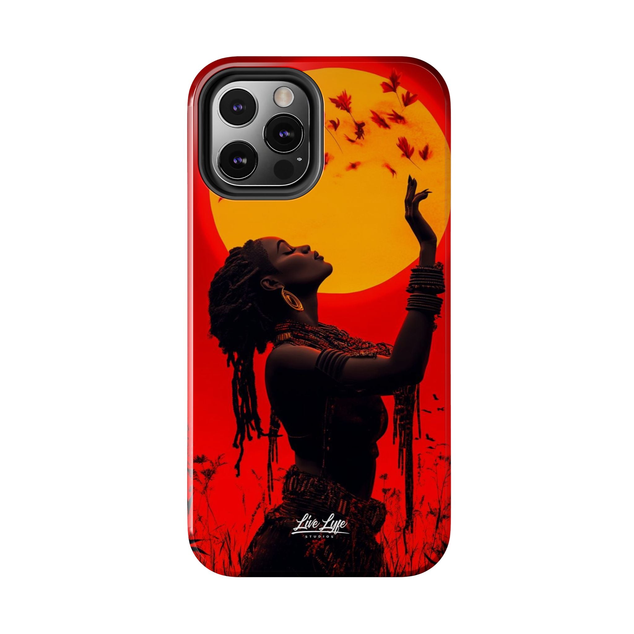 Sunset Spirit, Rasta Soul Awakening Phone Case