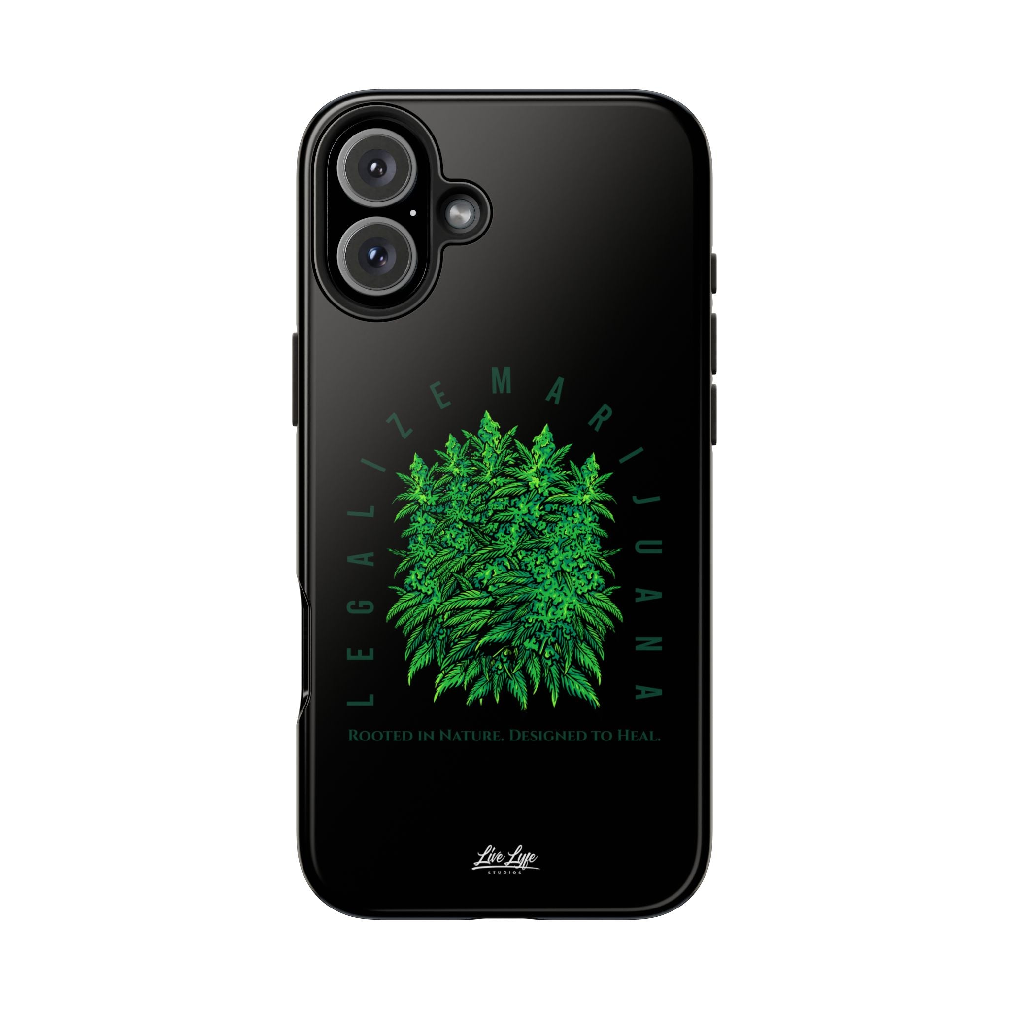 Legalize The Plant Phone Case – Sleek Black Cover