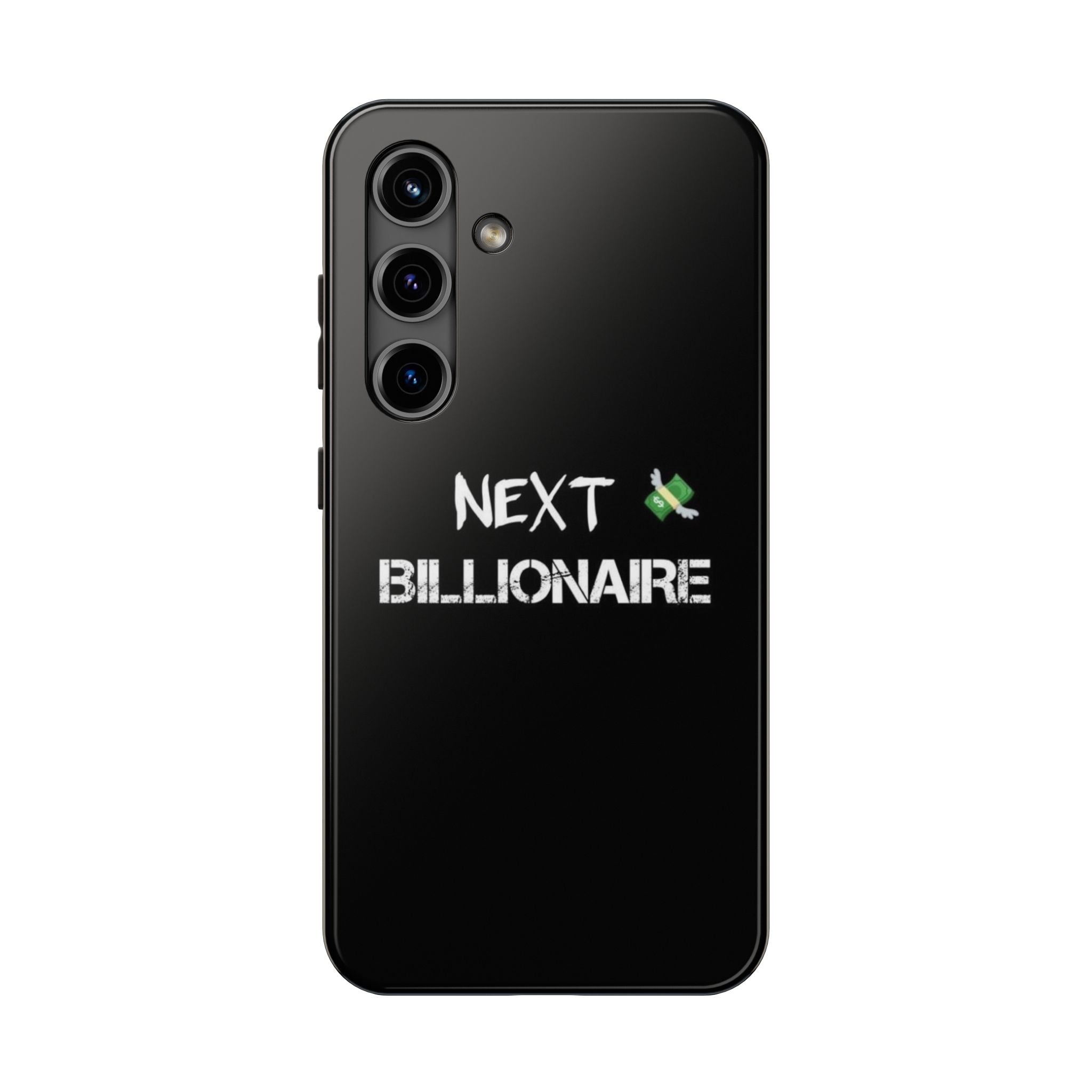 Bold Next Billionaire Phone Case, Tough Phone Cover, Entrepreneur Gift, Motivational Phone Accessory, Unique Tech Decor