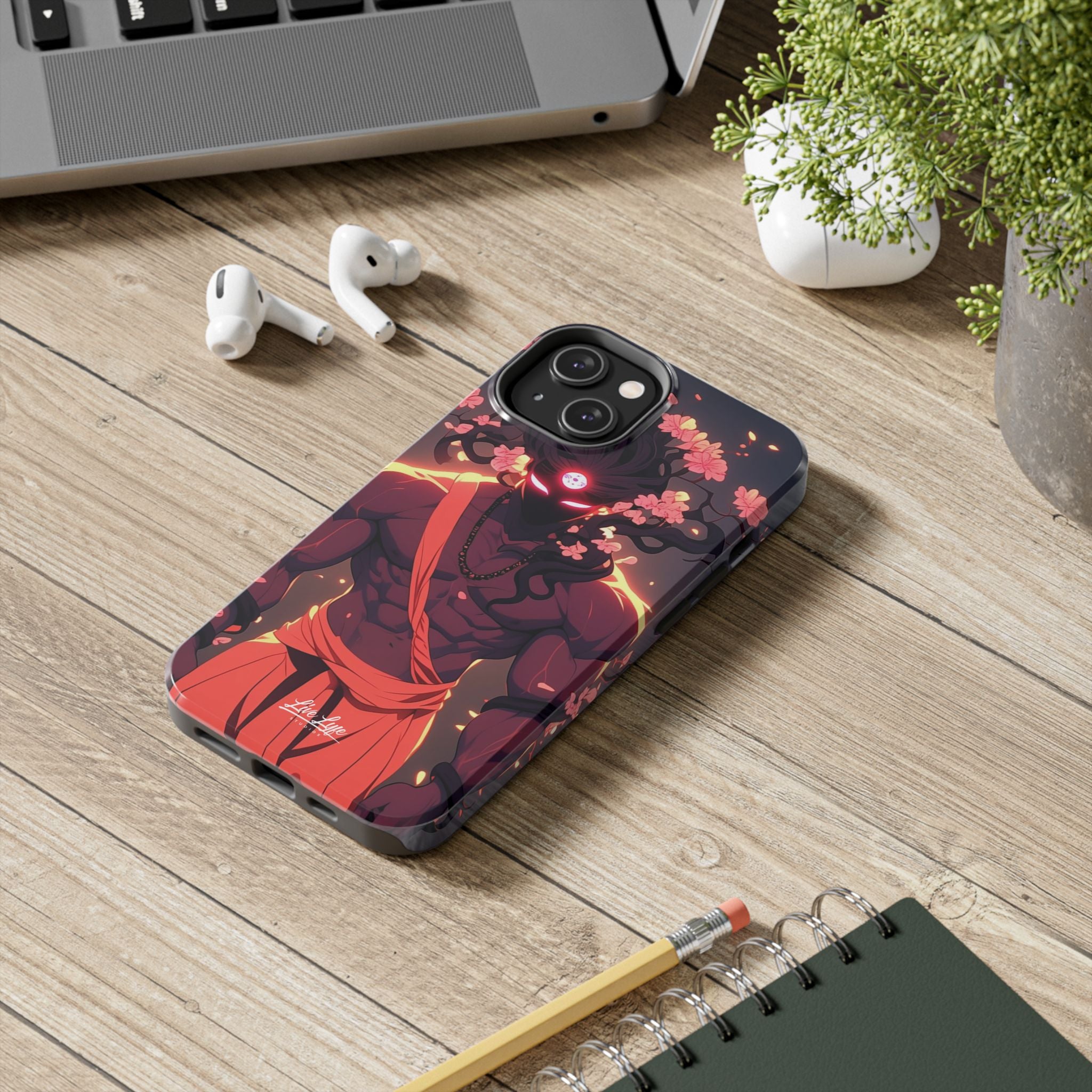 Blossom Deity Fire & Flow Phone Case