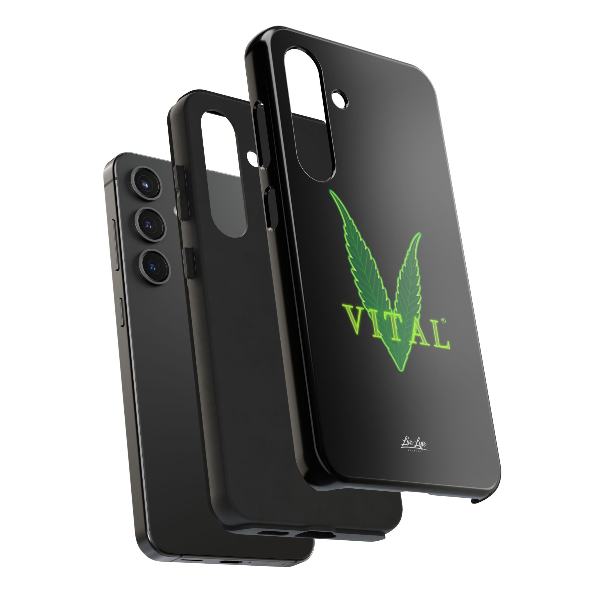 Vital Lyfe Phone Case – Sleek Black Cover