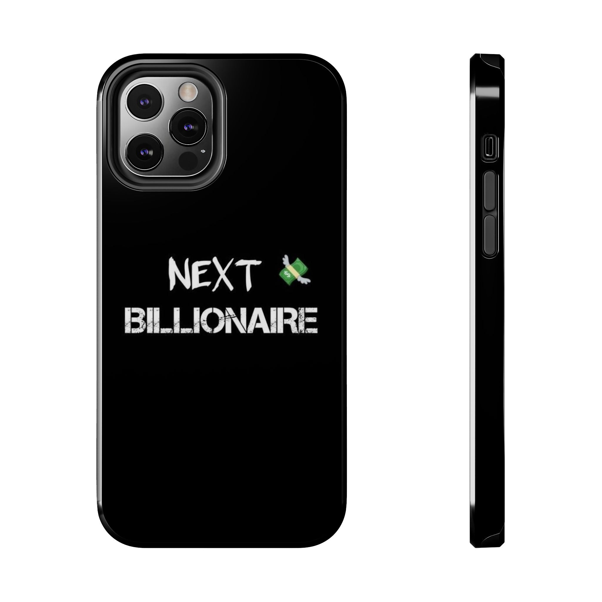 Bold Next Billionaire Phone Case, Tough Phone Cover, Entrepreneur Gift, Motivational Phone Accessory, Unique Tech Decor