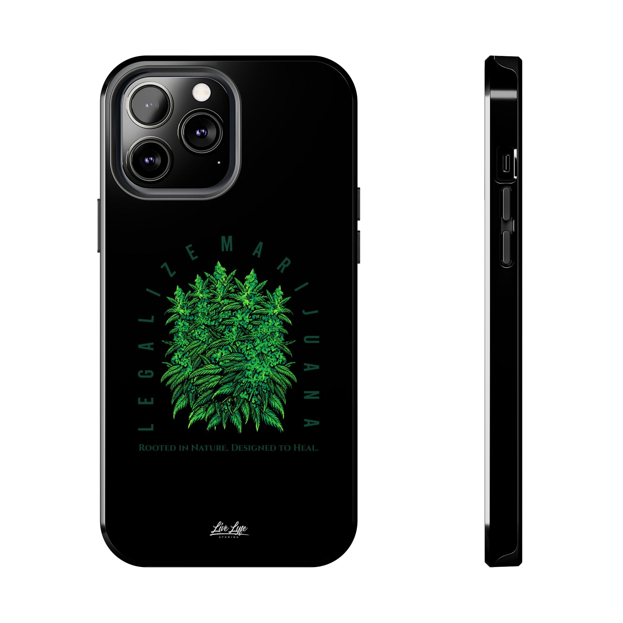 Legalize The Plant Phone Case – Sleek Black Cover