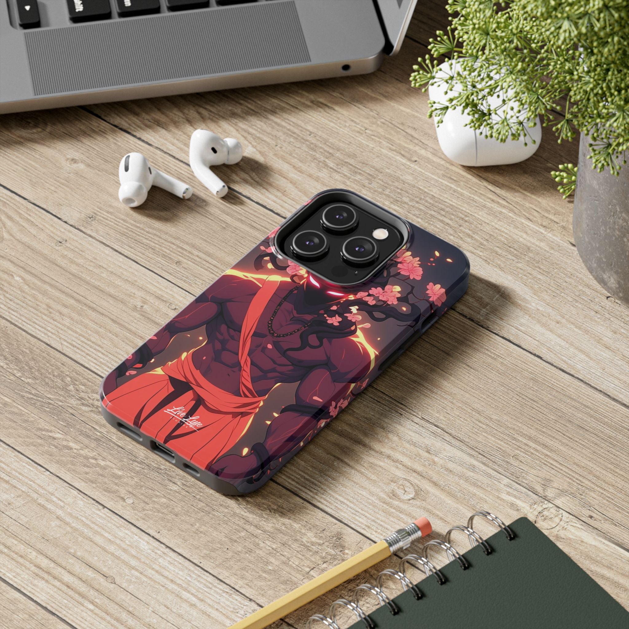 Blossom Deity Fire & Flow Phone Case