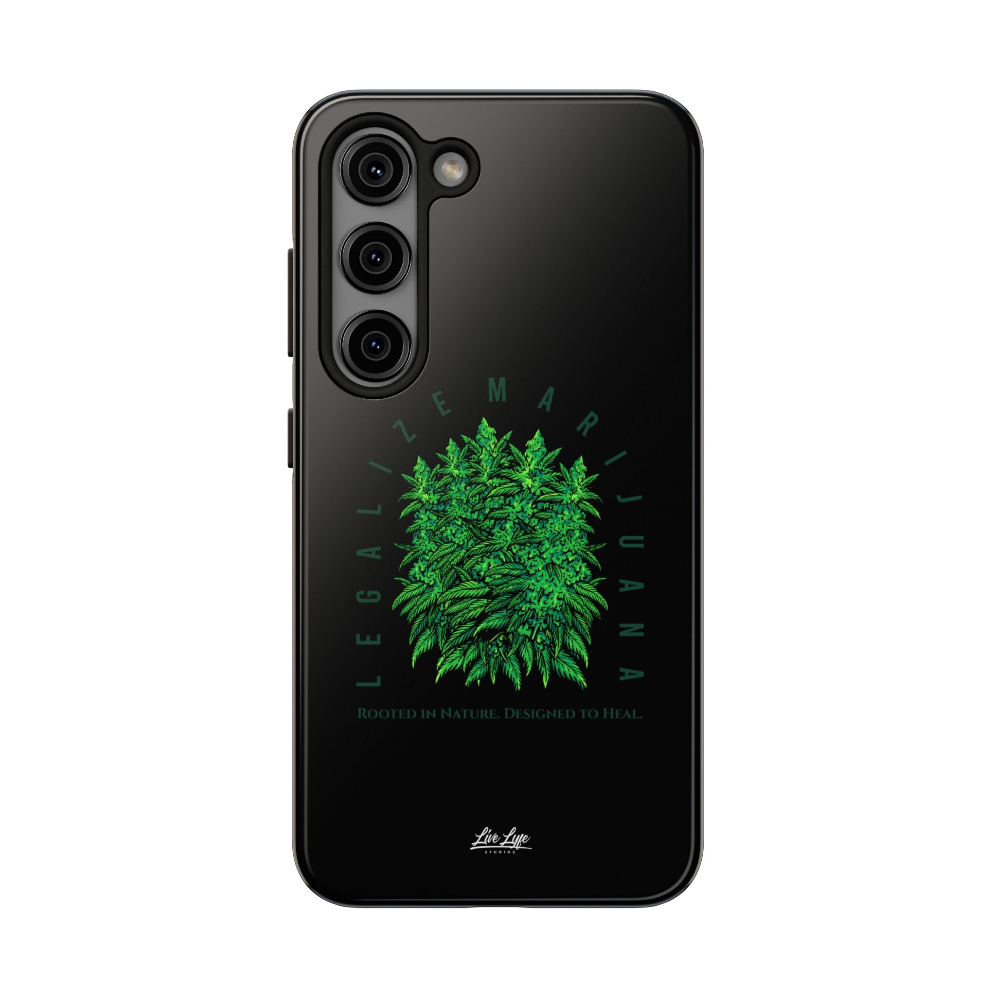 Legalize The Plant Phone Case – Sleek Black Cover