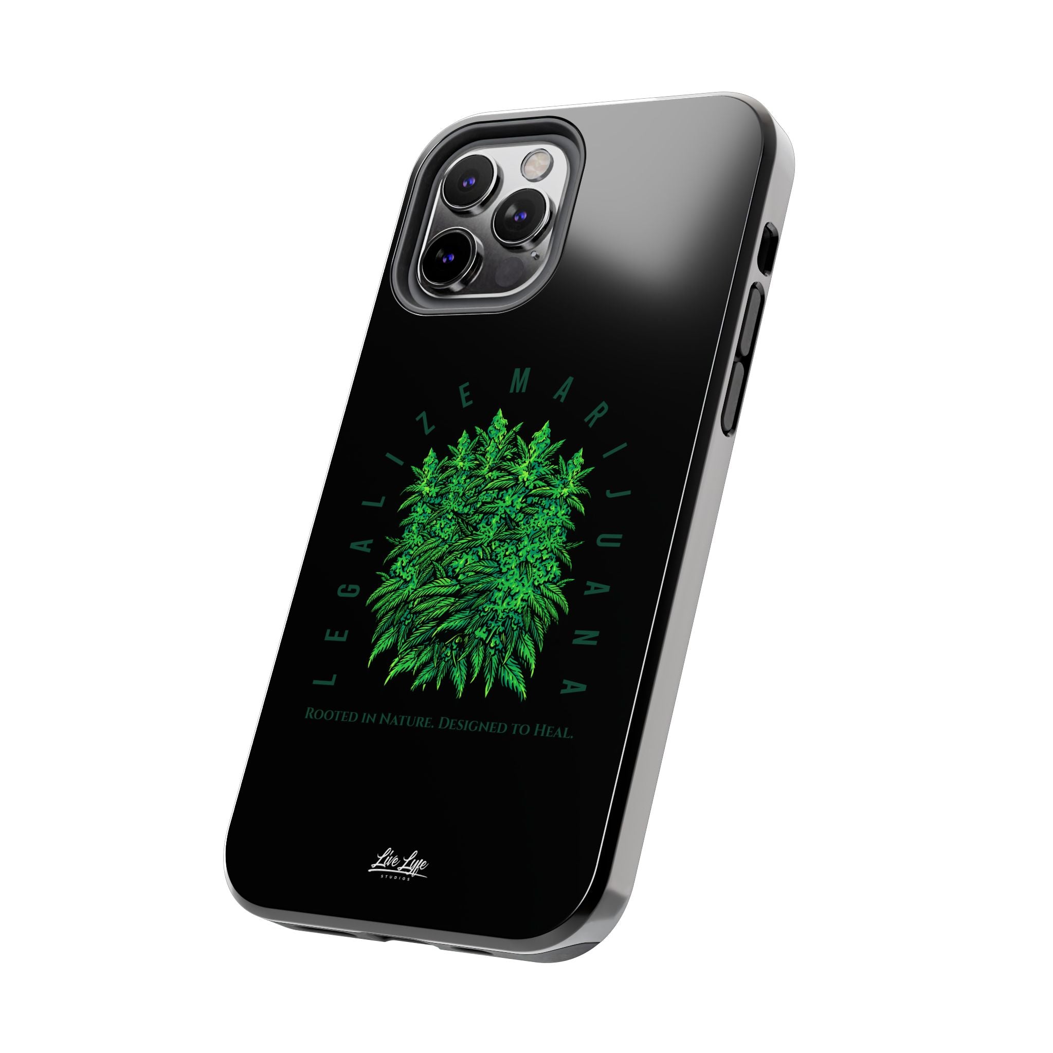 Legalize The Plant Phone Case – Sleek Black Cover