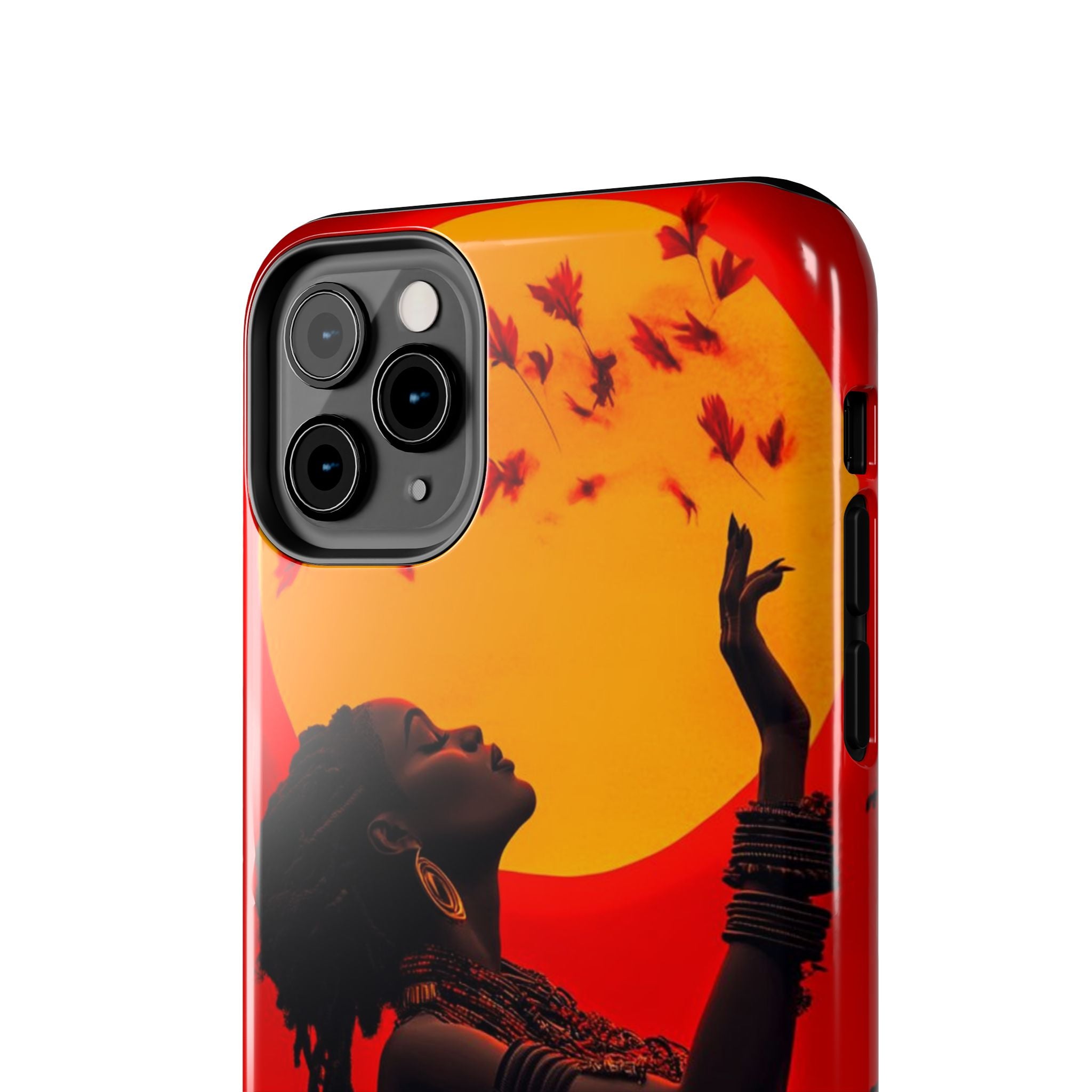 Sunset Spirit, Rasta Soul Awakening Phone Case