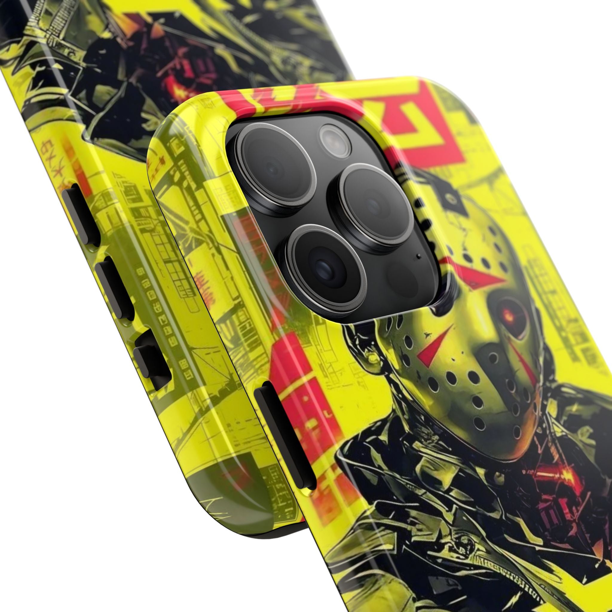 Cyberpunk Tough Phone Case - Unique Tech Accessory for Gamers, Gift for Birthdays, Holidays, Phone Protection, Stylish Design