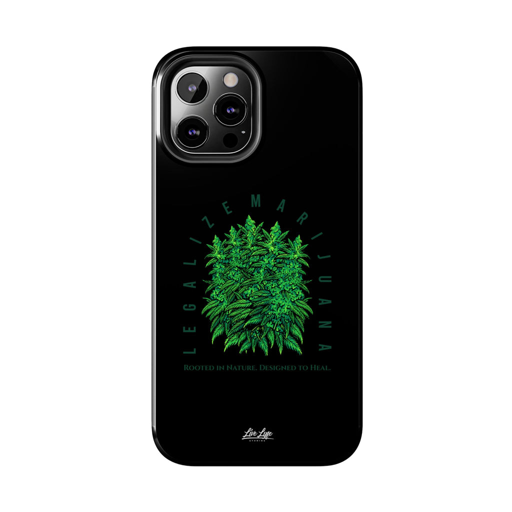 Legalize The Plant Phone Case – Sleek Black Cover
