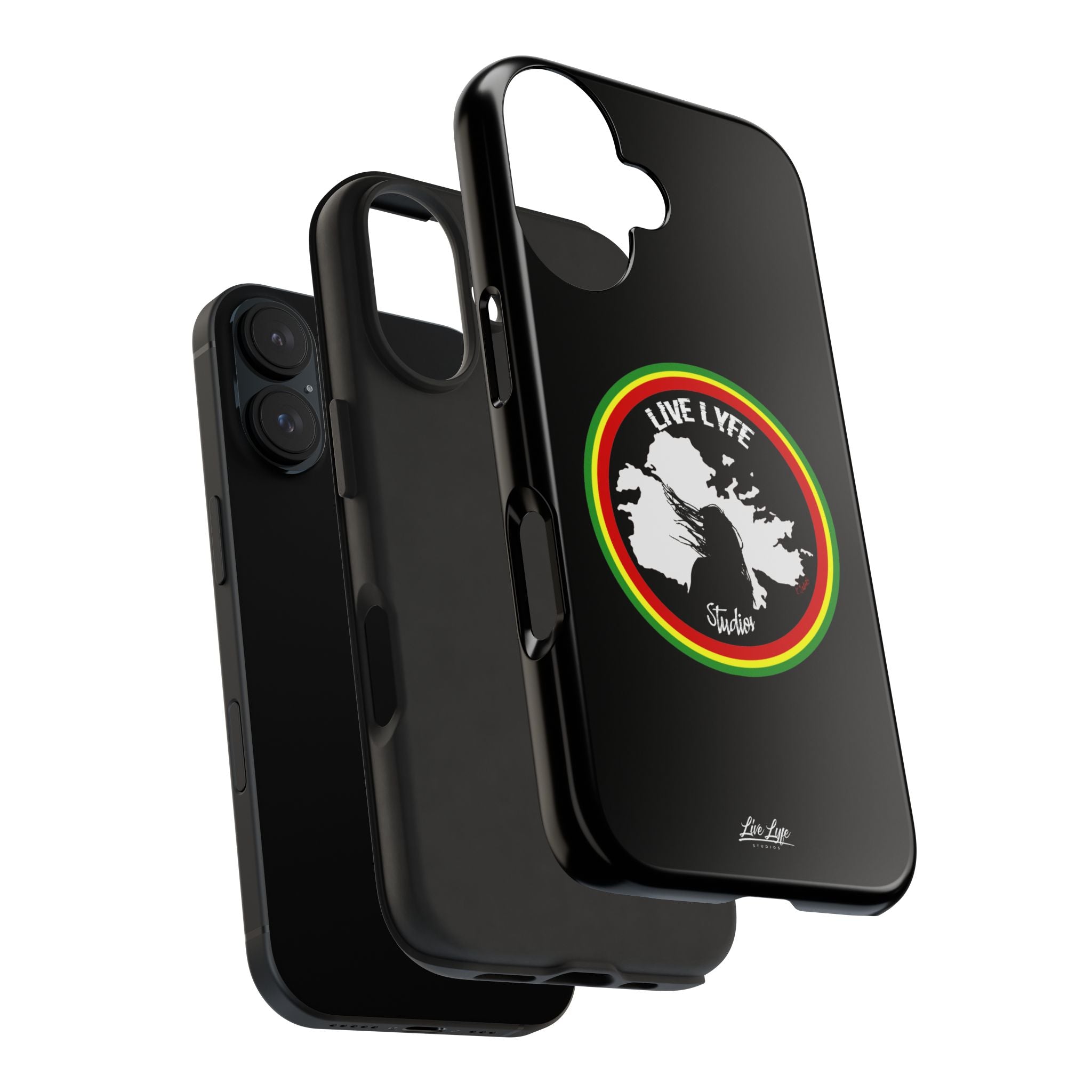 Livel Lyfe Phone Case – Sleek Black Cover