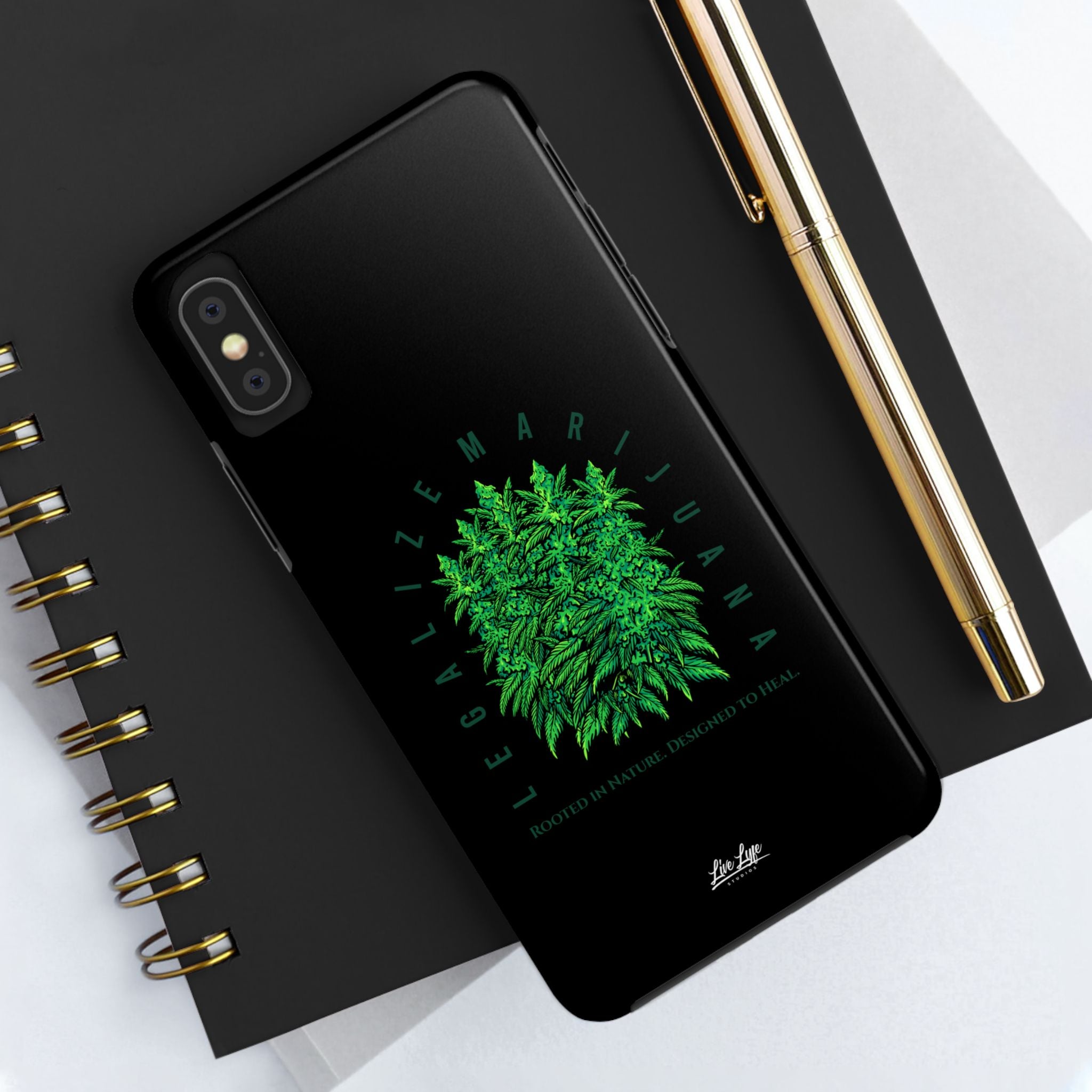 Legalize The Plant Phone Case – Sleek Black Cover