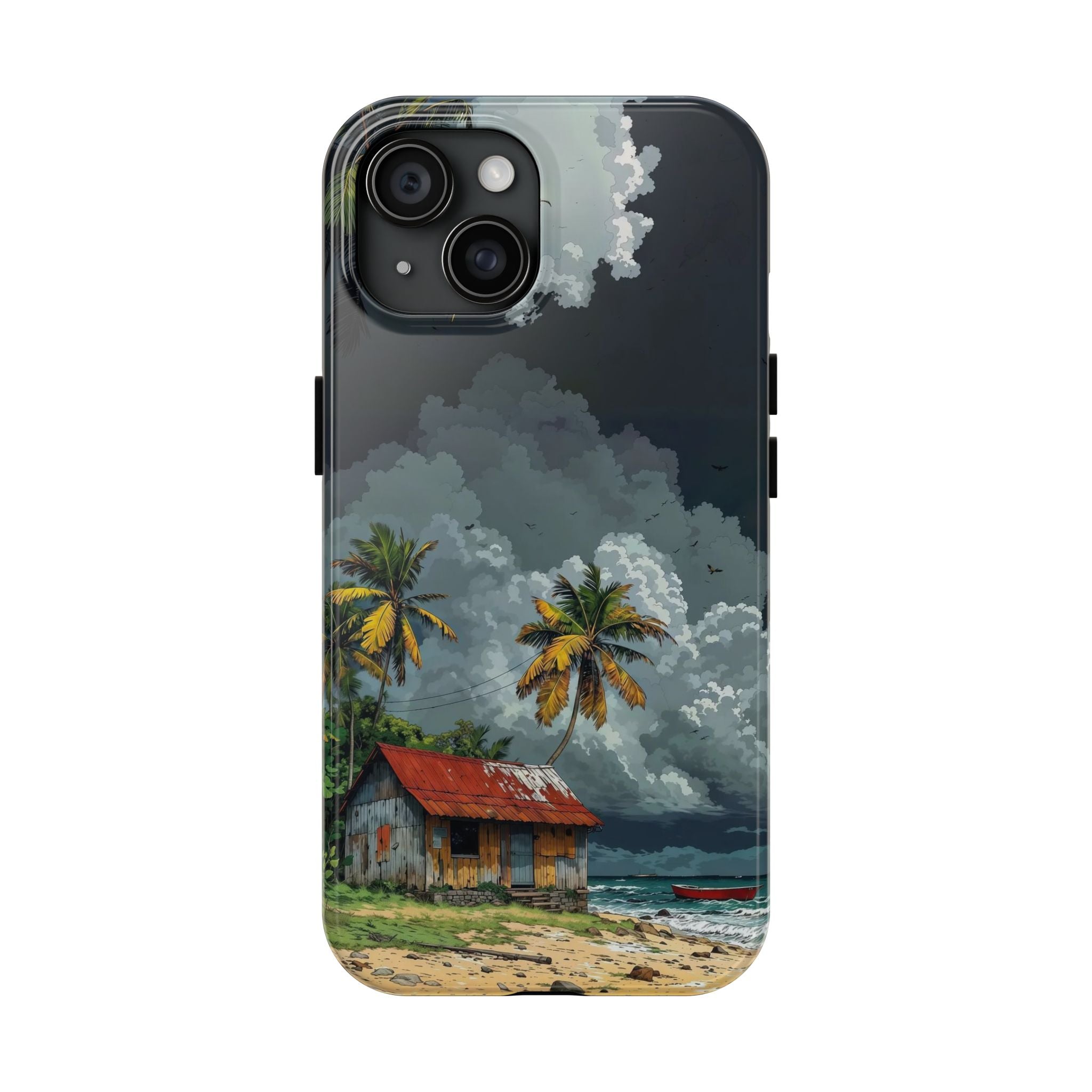 Tropical Beach Phone Cases - Coastal Vibes, Summer Gift, Adventure Ready, Travel Companion, Protective Cover Layer