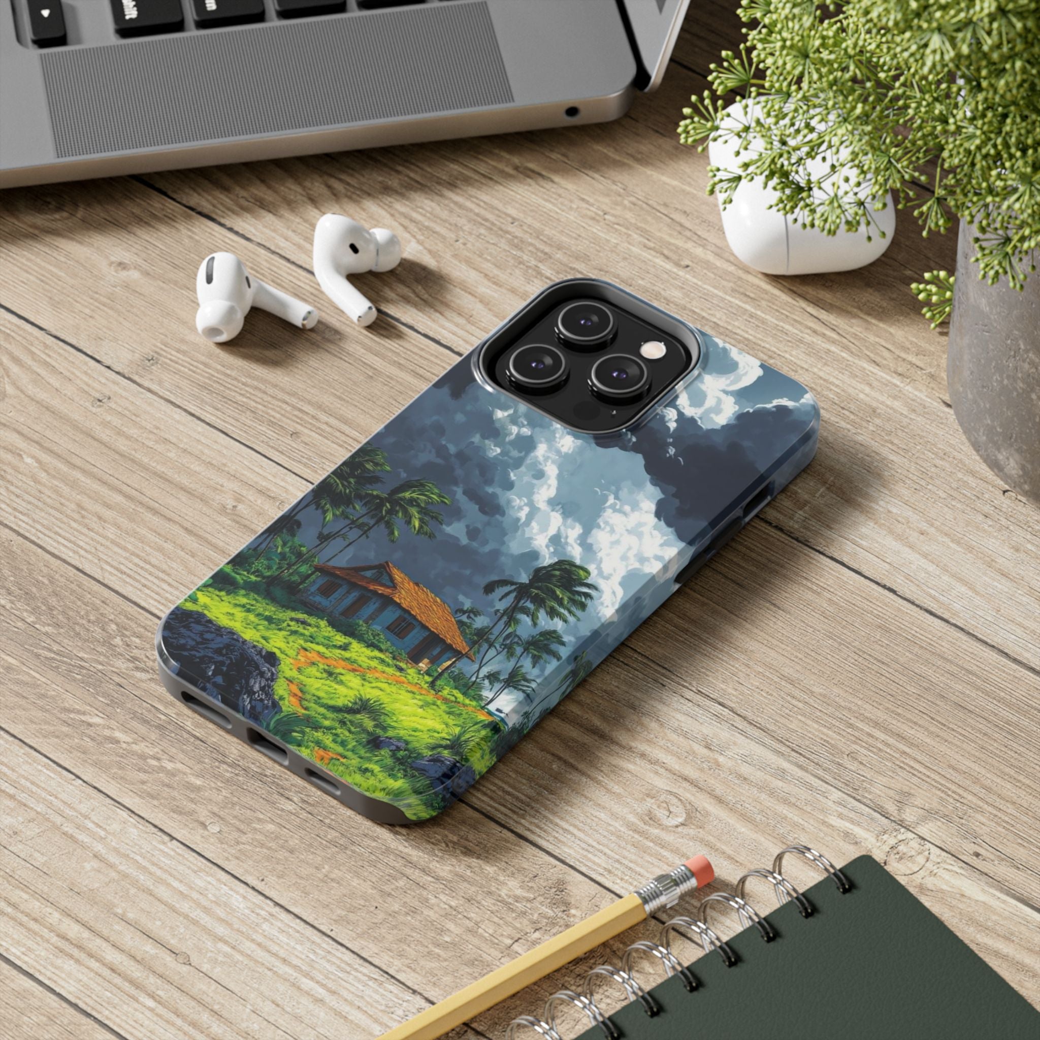 Tropical Landscape iPhone and Samsung Cases - Durable, Stylish, Nature-Inspired Protection, Perfect Gifts for Nature Lovers, Adventure Seekers, [...]