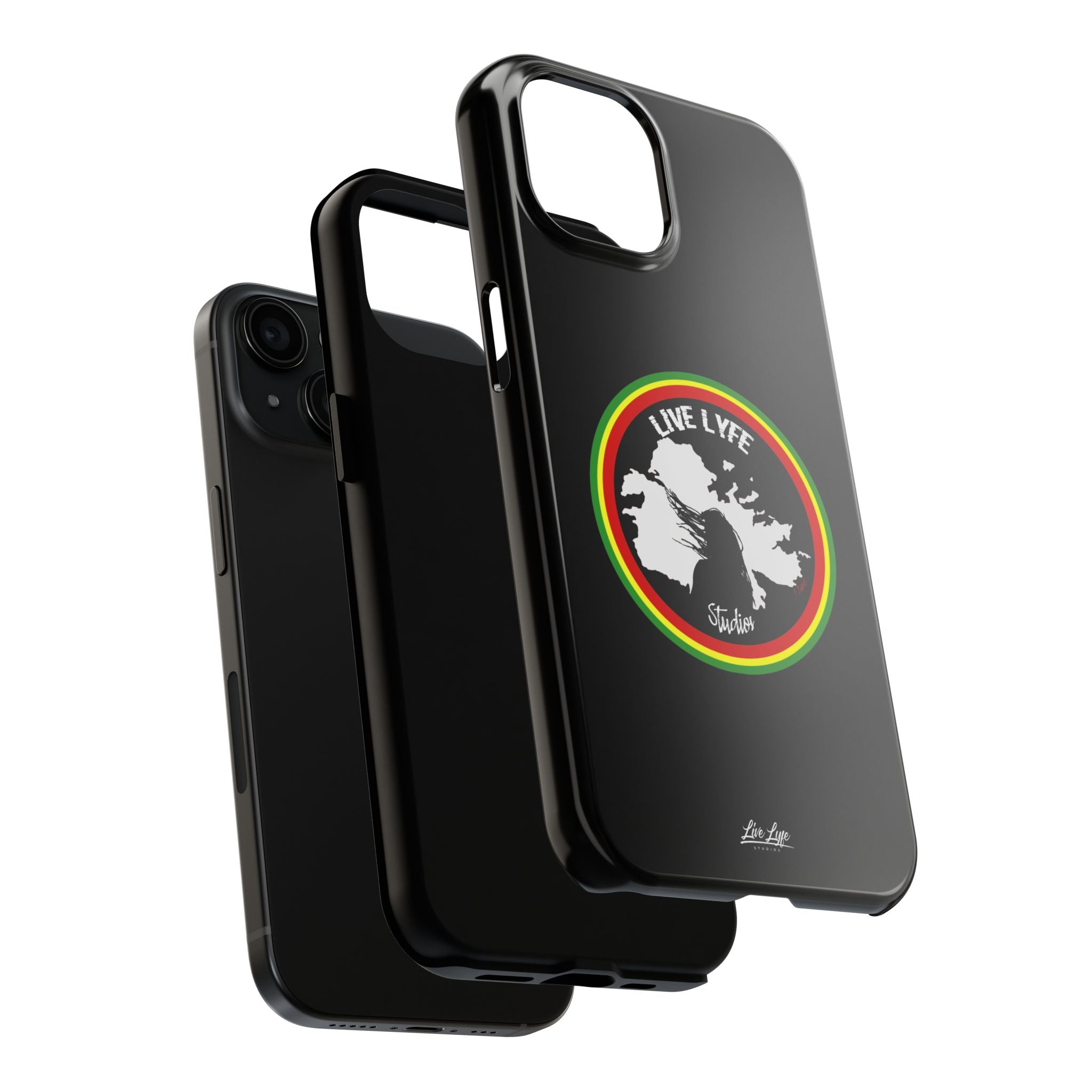 Livel Lyfe Phone Case – Sleek Black Cover