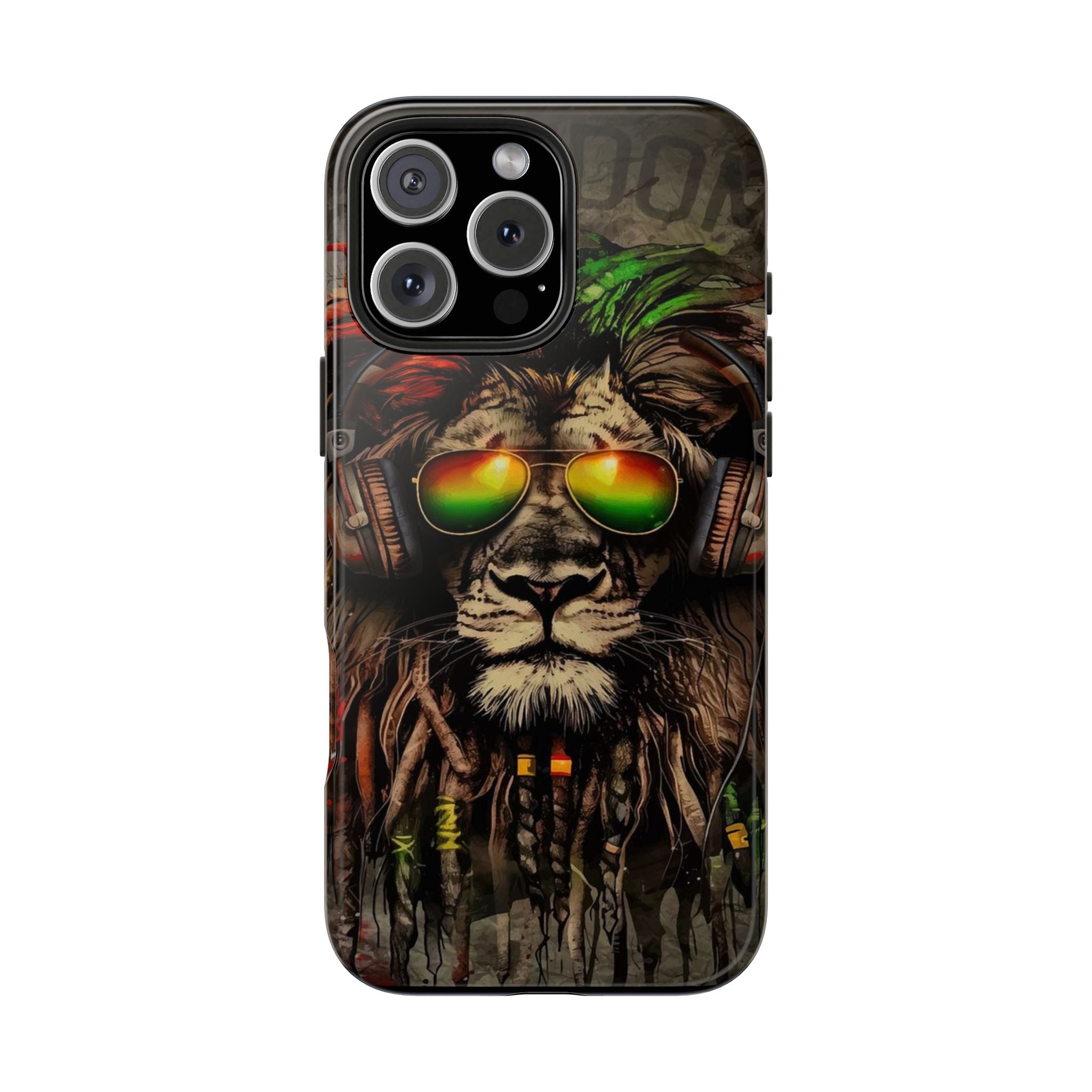 Reggae Lion Iphone Phone Case - Tough Phone Cases for Music Lovers, Gift for Rasta Fans, Vibrant Phone Cover, Unique Phone Accessories, [...]