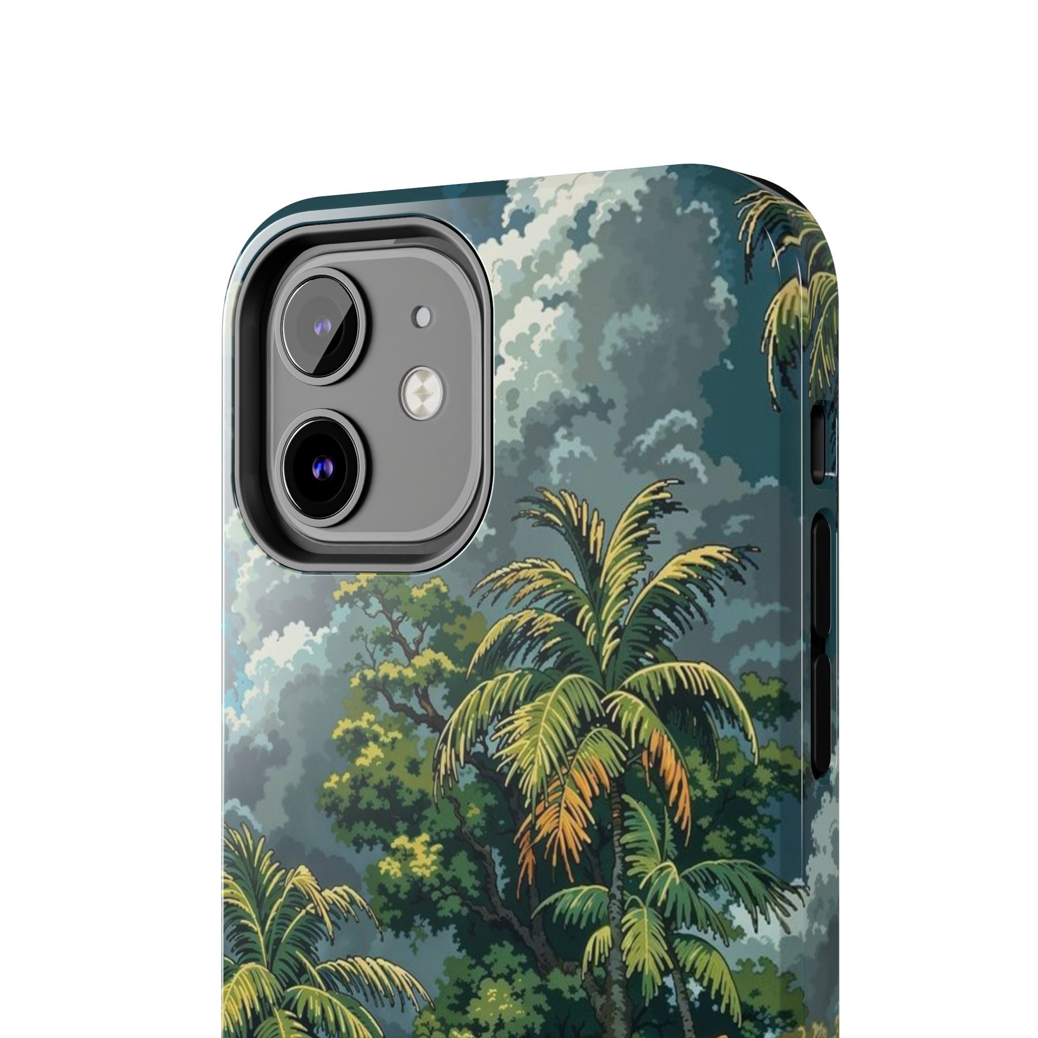 Tropical Paradise Tough iPhone and Samsung Cases - Beach Vibe, Summer Gift, Durable Protection for Adventure Lovers, Coastal Decor, Phone Accessories