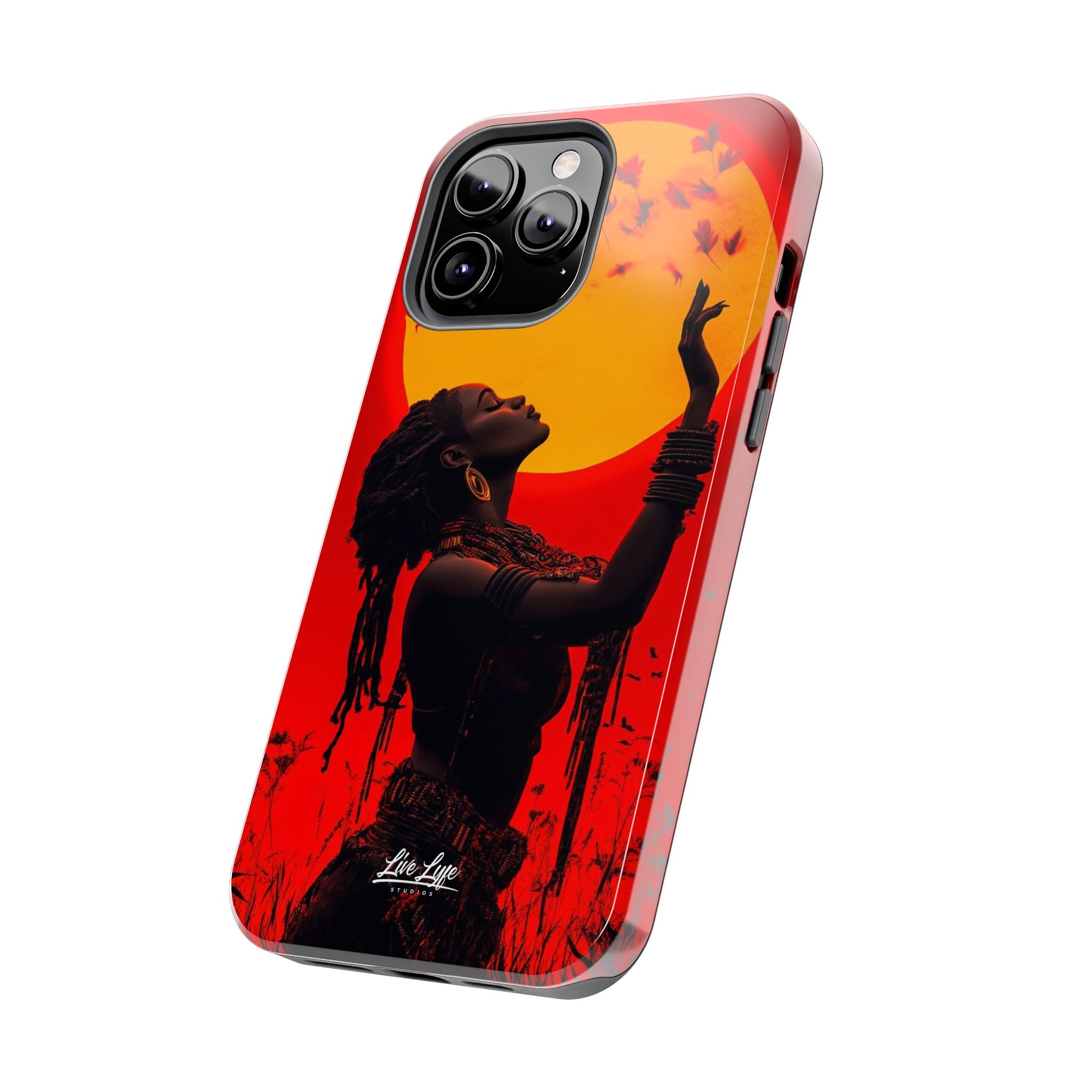 Sunset Spirit, Rasta Soul Awakening Phone Case