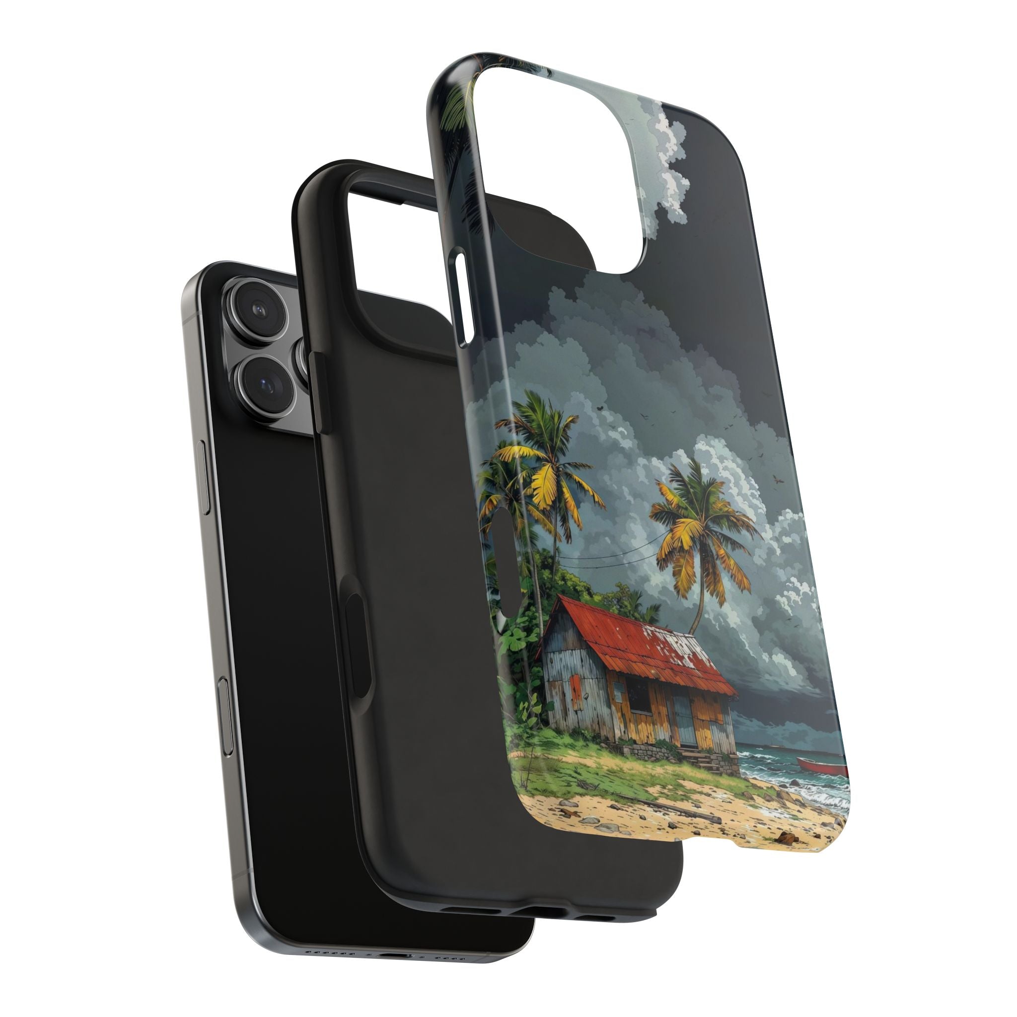 Tropical Beach Phone Cases - Coastal Vibes, Summer Gift, Adventure Ready, Travel Companion, Protective Cover Layer