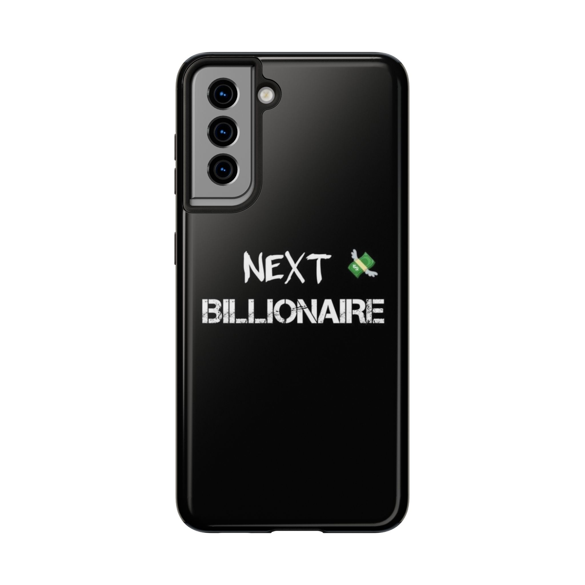 Bold Next Billionaire Phone Case, Tough Phone Cover, Entrepreneur Gift, Motivational Phone Accessory, Unique Tech Decor
