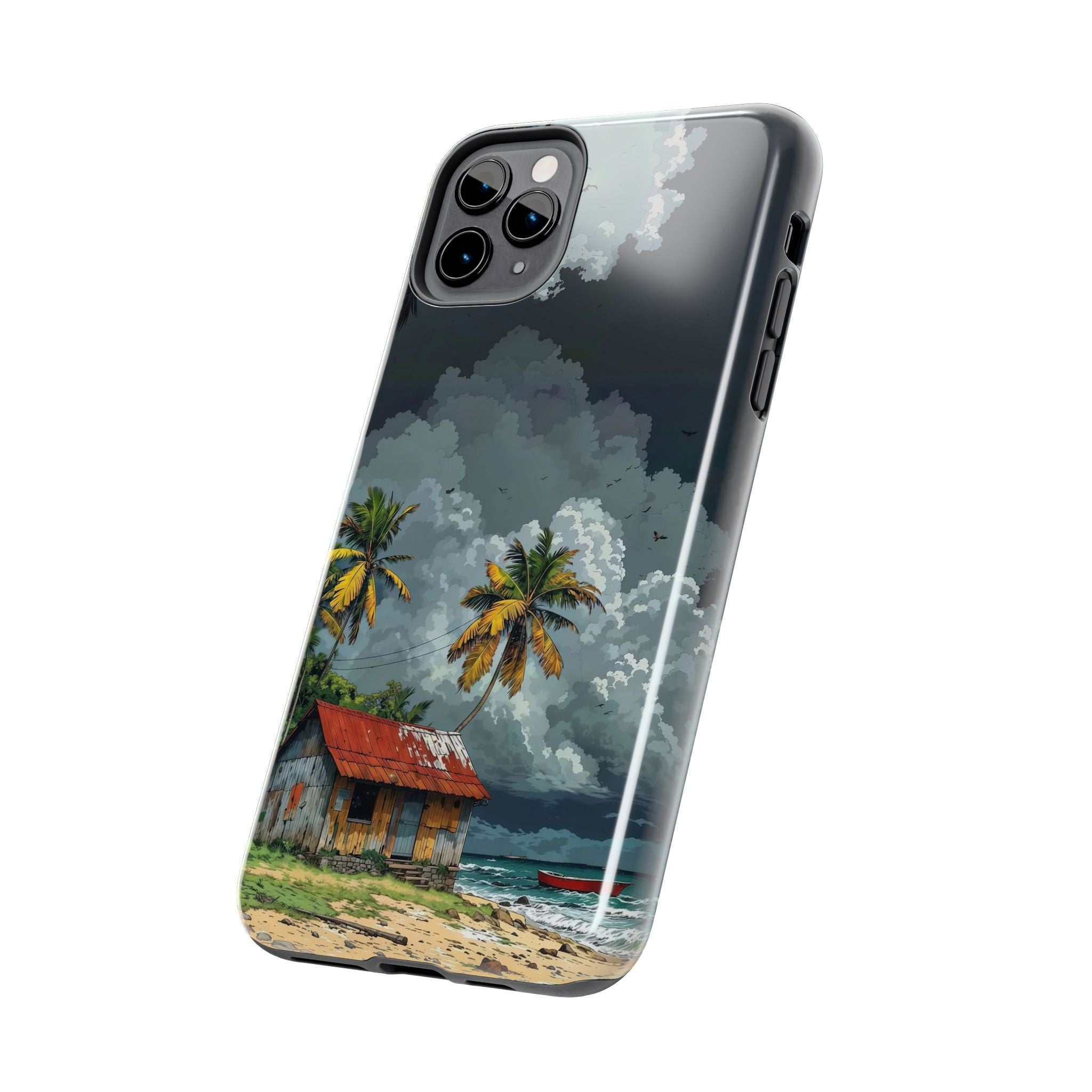 Tropical Beach Phone Cases - Coastal Vibes, Summer Gift, Adventure Ready, Travel Companion, Protective Cover Layer