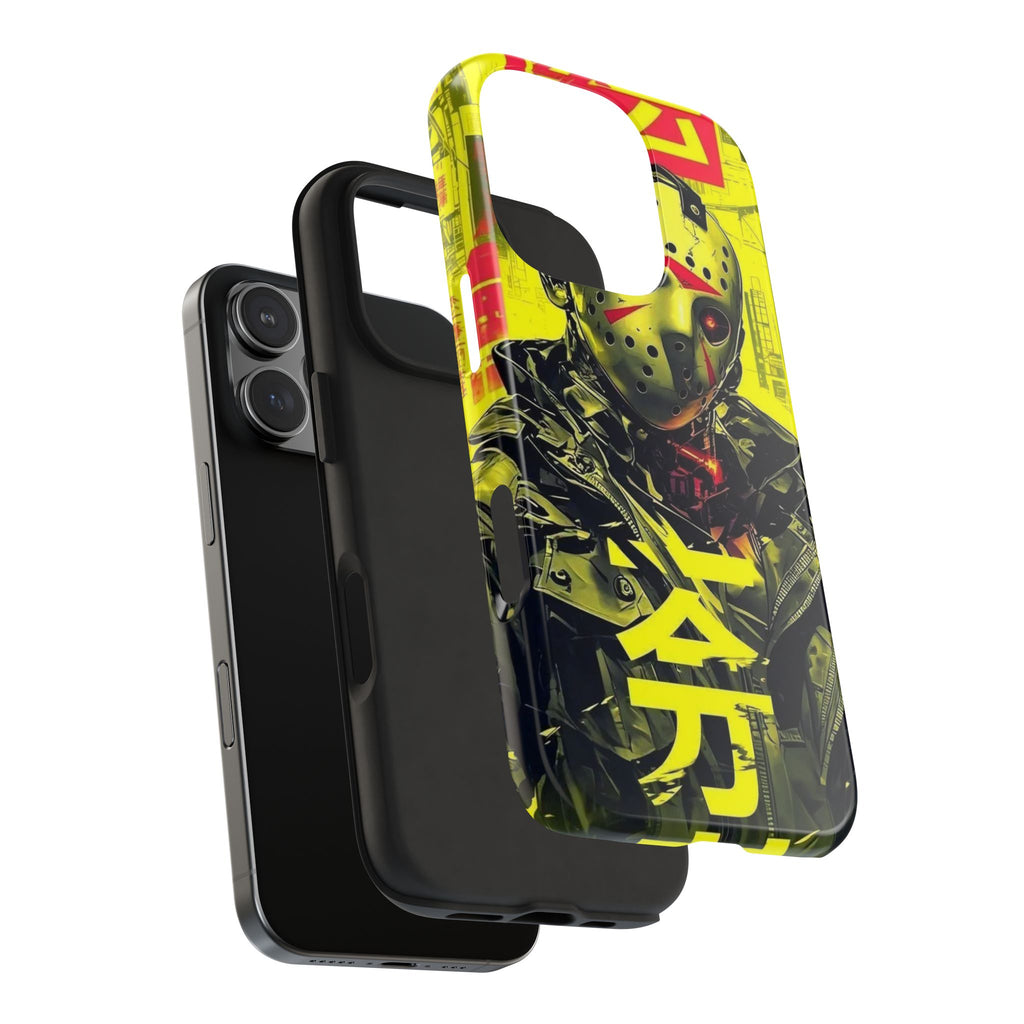 Cyberpunk Tough Phone Case - Unique Tech Accessory for Gamers, Gift for Birthdays, Holidays, Phone Protection, Stylish Design
