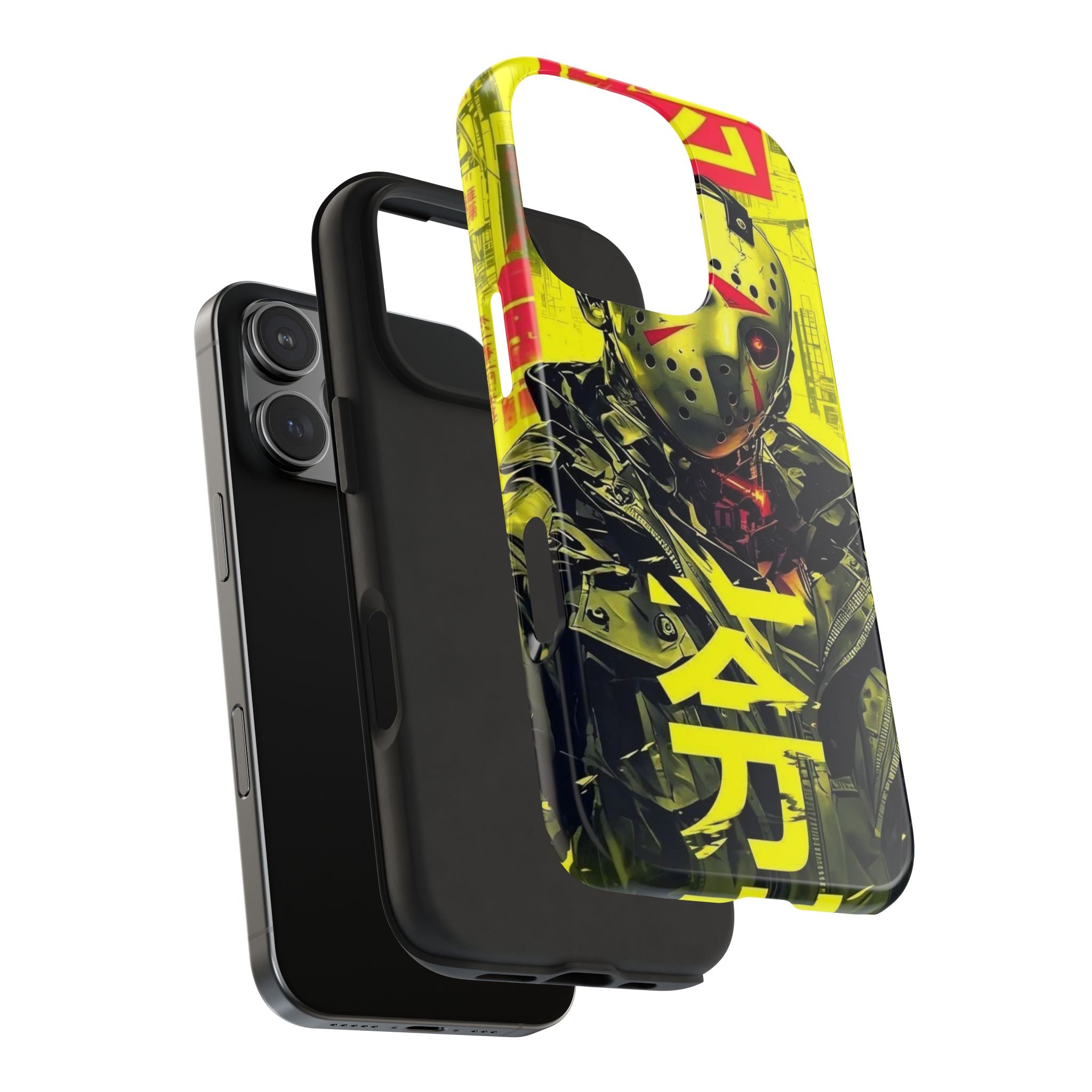 Cyberpunk Tough Phone Case - Unique Tech Accessory for Gamers, Gift for Birthdays, Holidays, Phone Protection, Stylish Design