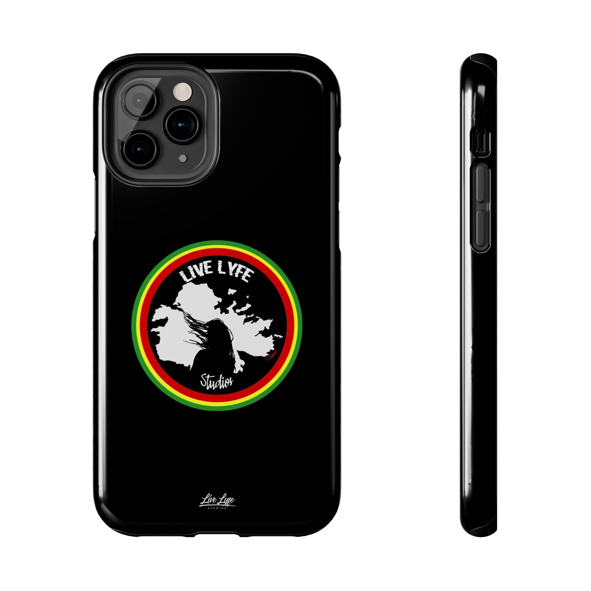 Livel Lyfe Phone Case – Sleek Black Cover