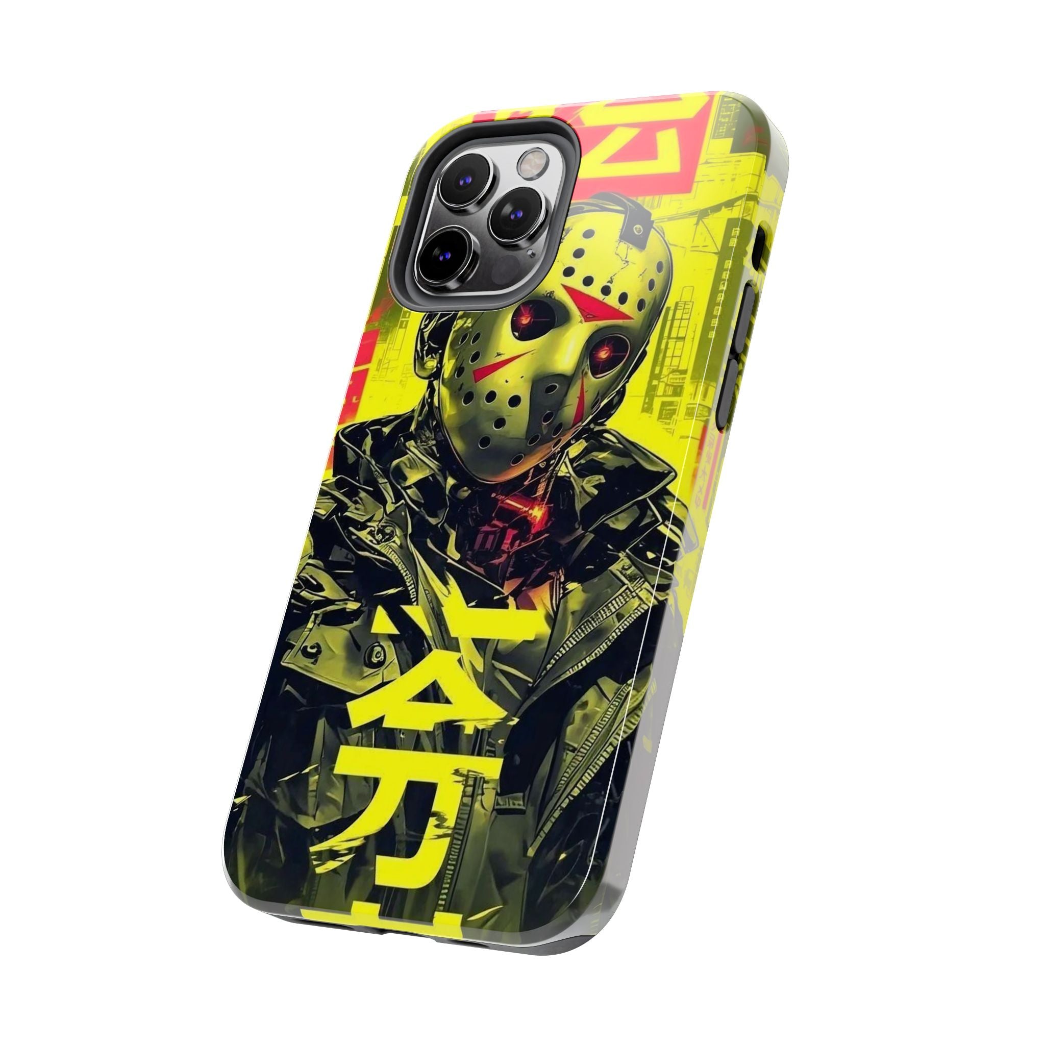 Cyberpunk Tough Phone Case - Unique Tech Accessory for Gamers, Gift for Birthdays, Holidays, Phone Protection, Stylish Design