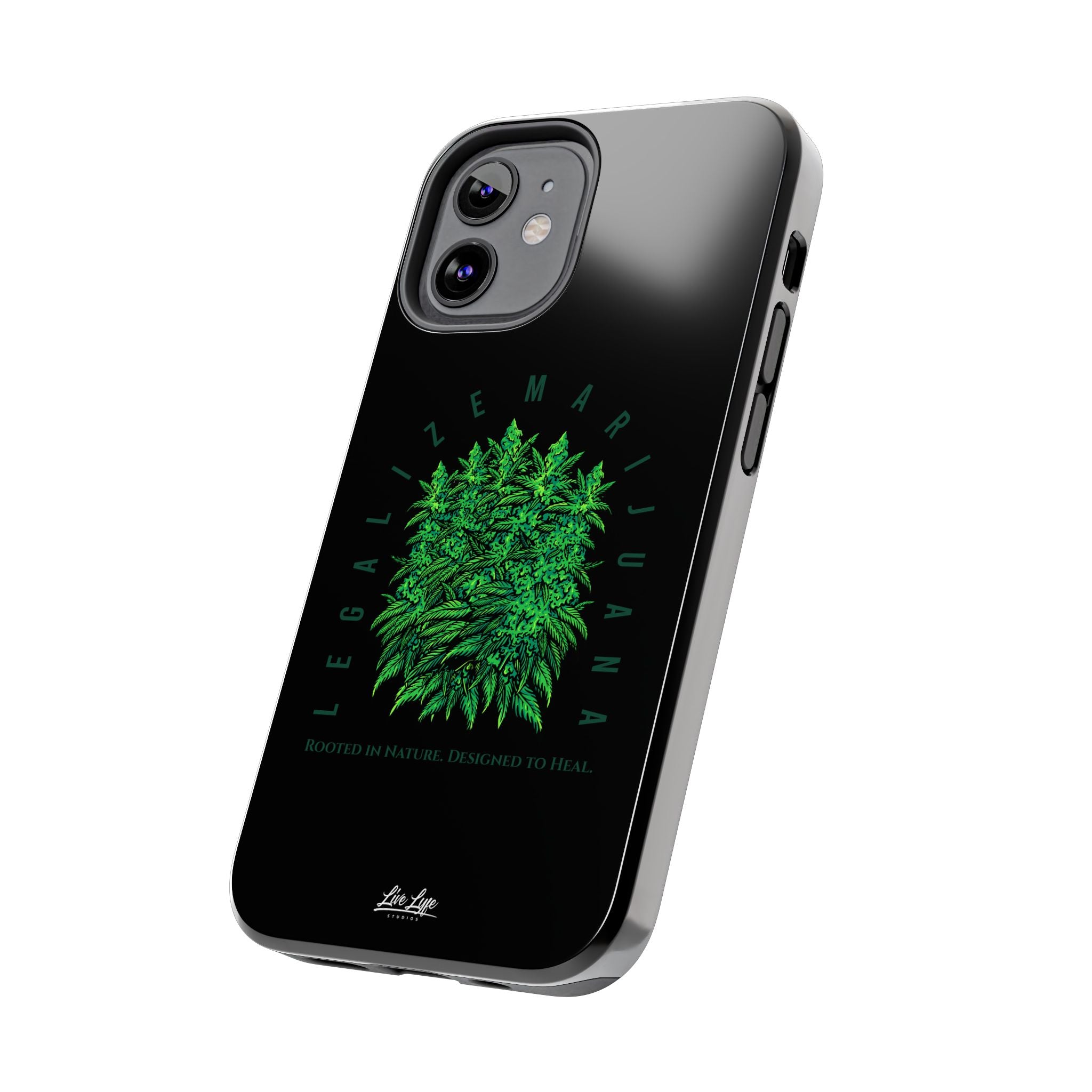 Legalize The Plant Phone Case – Sleek Black Cover