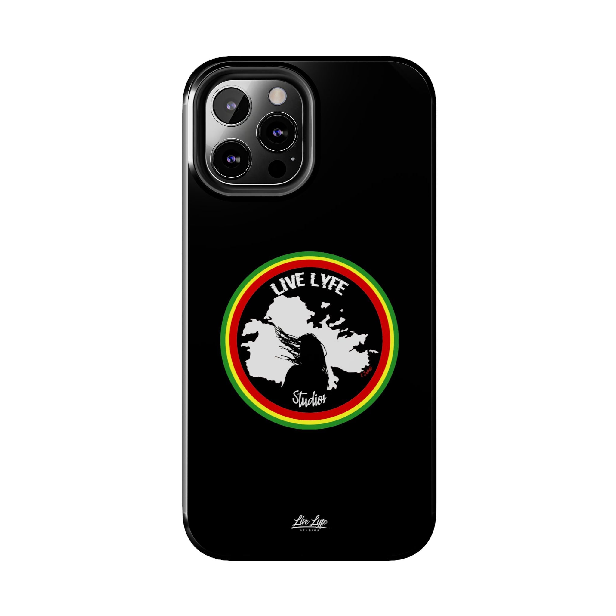 Livel Lyfe Phone Case – Sleek Black Cover