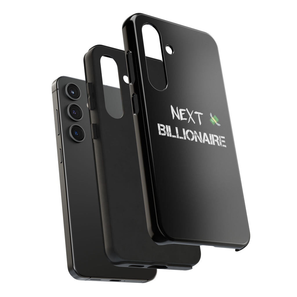 Bold Next Billionaire Phone Case, Tough Phone Cover, Entrepreneur Gift, Motivational Phone Accessory, Unique Tech Decor