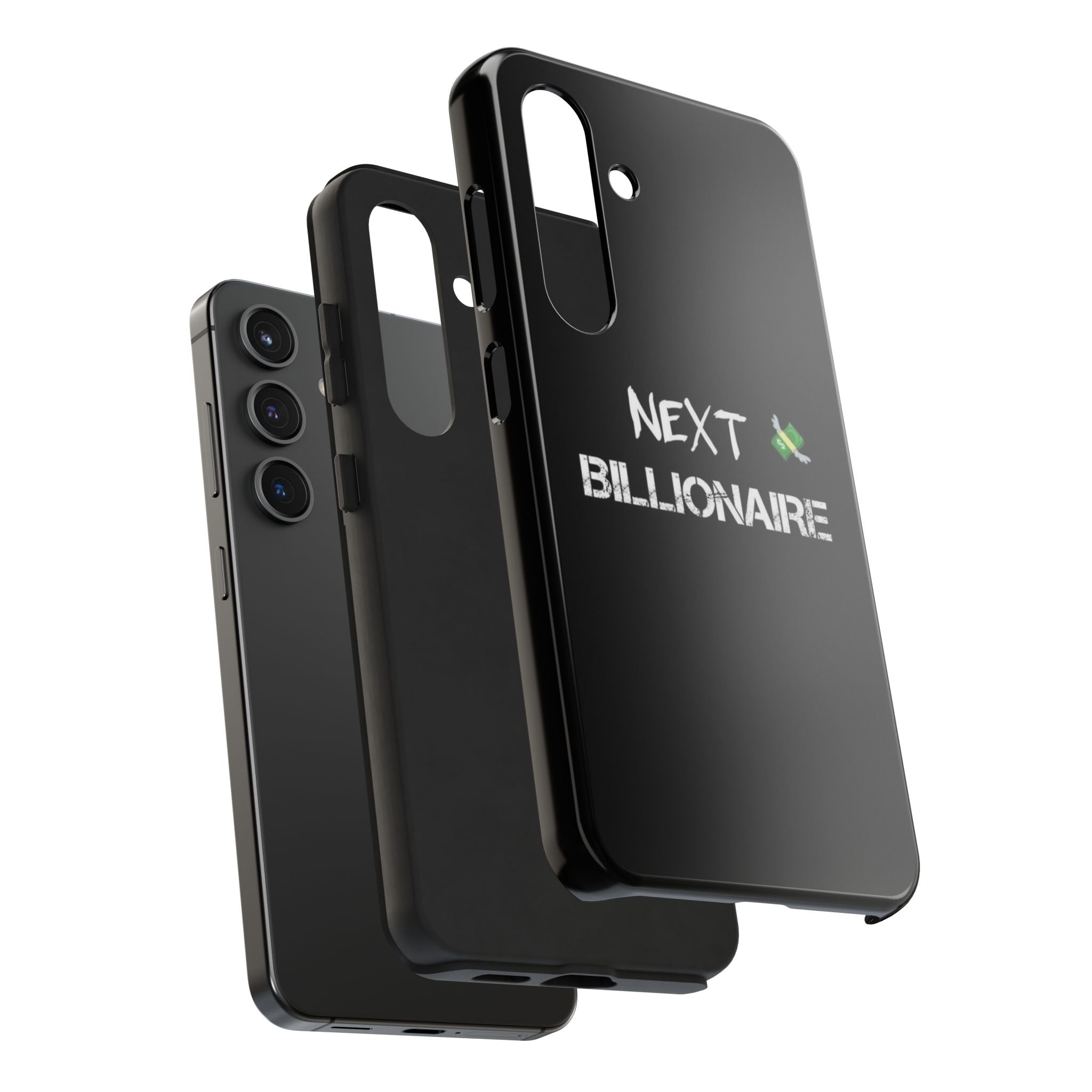 Bold Next Billionaire Phone Case, Tough Phone Cover, Entrepreneur Gift, Motivational Phone Accessory, Unique Tech Decor