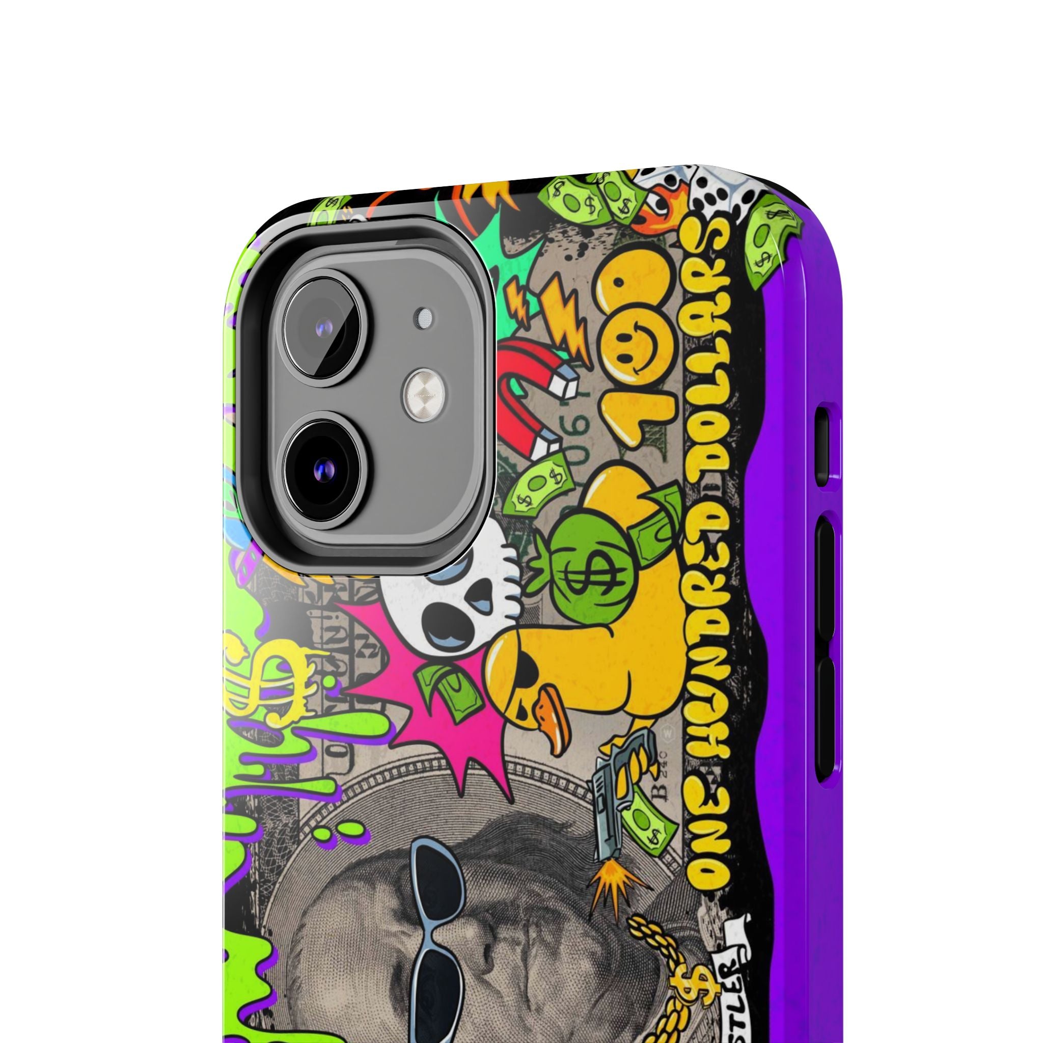 Vibrant Abstract Tough iPhone and Samsung Phone Cases - Funky, Graffiti-Style Protection, Perfect for Teens, Unique Gift, Street Art Lover, Cool Accessories