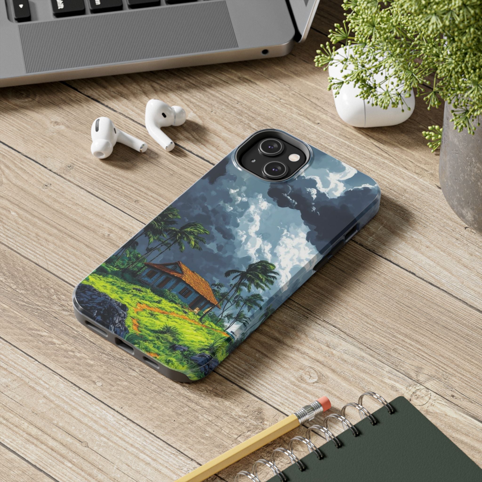 Tropical Landscape iPhone and Samsung Cases - Durable, Stylish, Nature-Inspired Protection, Perfect Gifts for Nature Lovers, Adventure Seekers, [...]
