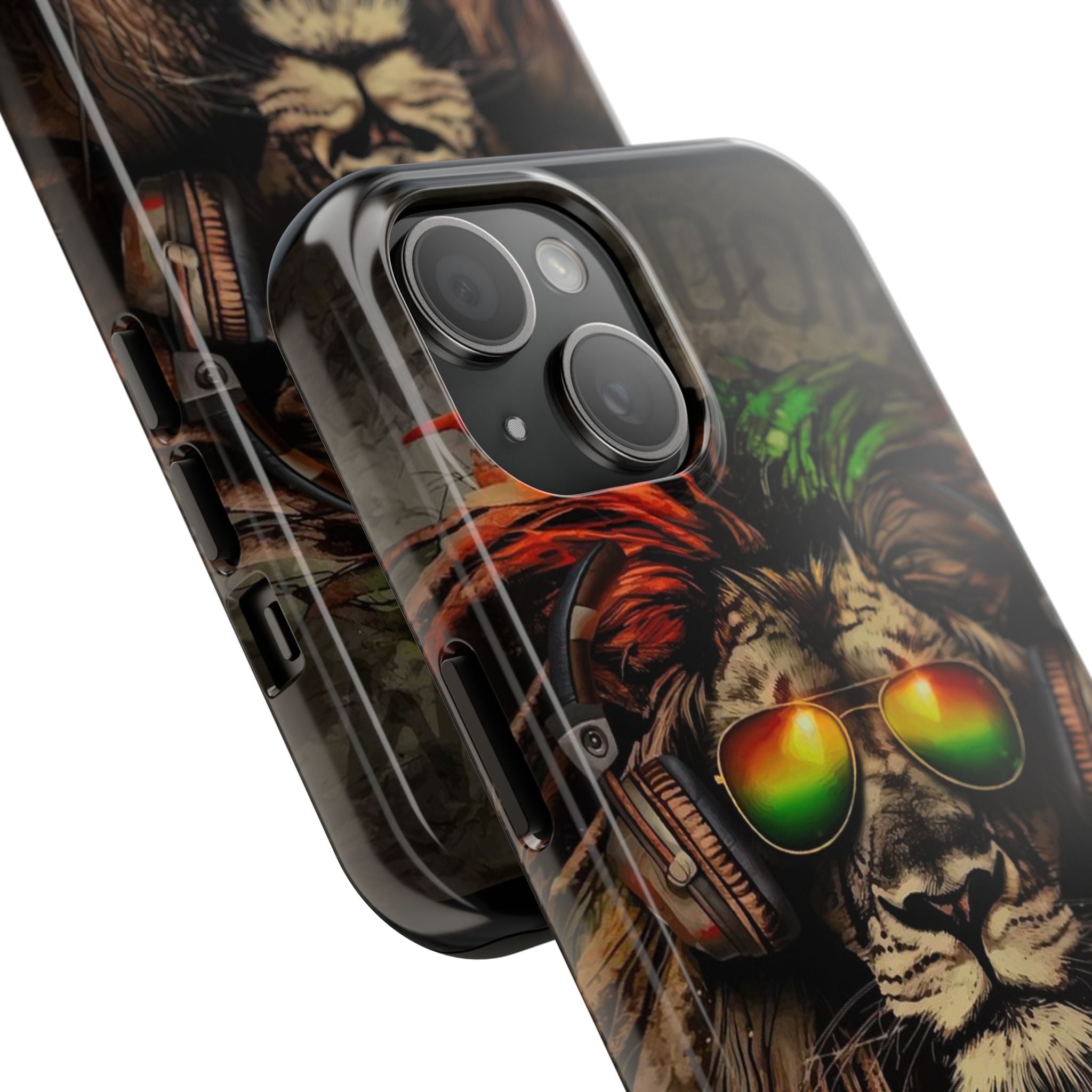 Reggae Lion Iphone Phone Case - Tough Phone Cases for Music Lovers, Gift for Rasta Fans, Vibrant Phone Cover, Unique Phone Accessories, [...]