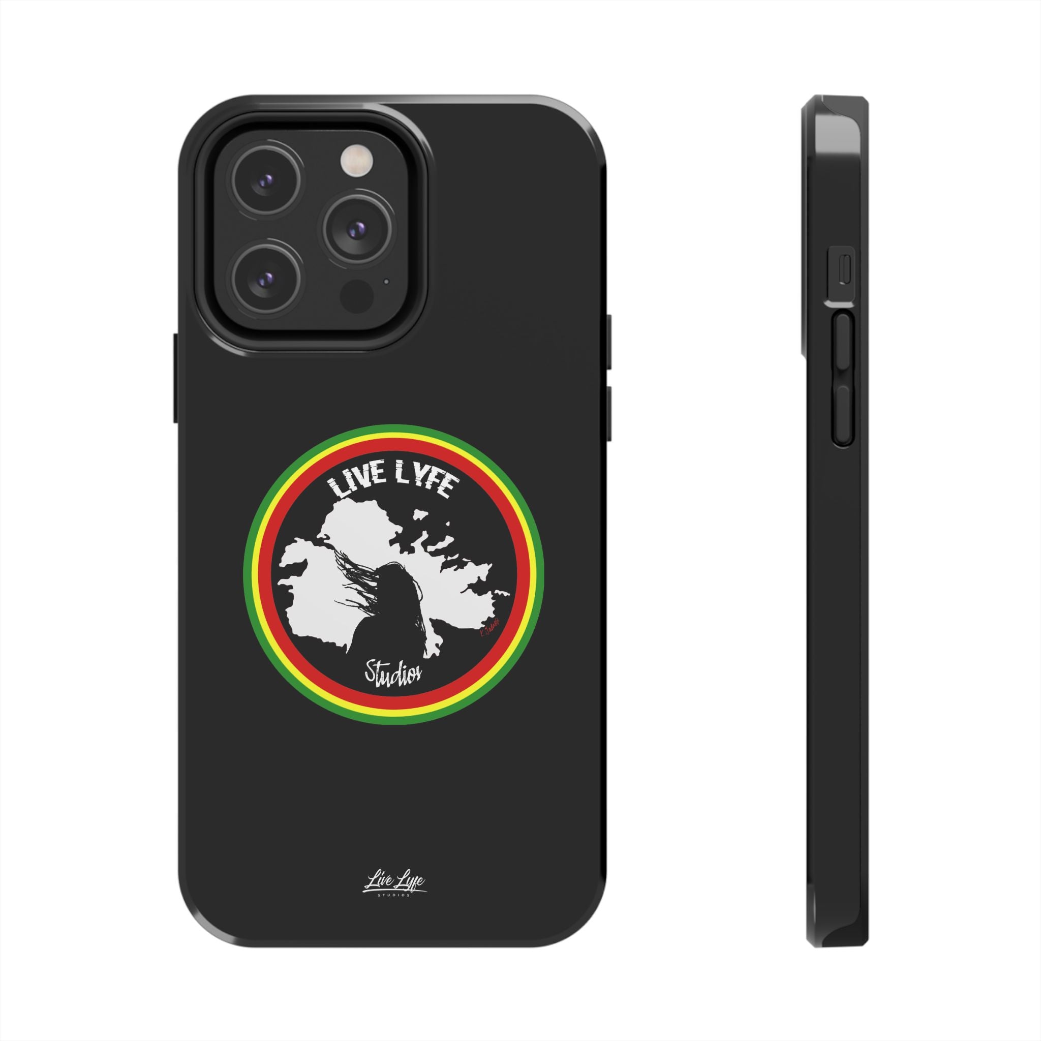 Livel Lyfe Phone Case – Sleek Black Cover