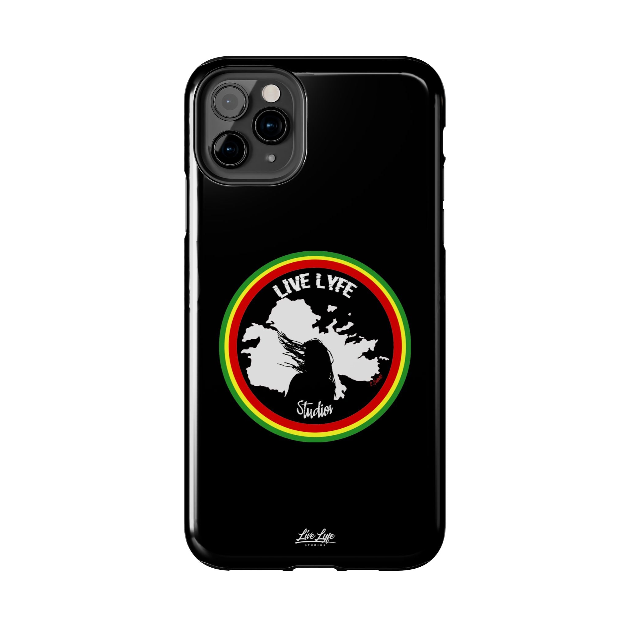 Livel Lyfe Phone Case – Sleek Black Cover