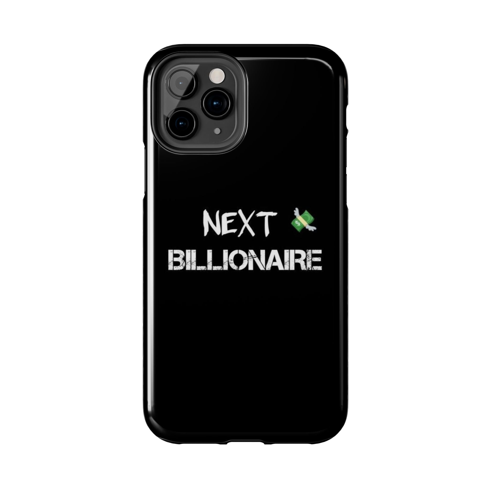 Bold Next Billionaire Phone Case, Tough Phone Cover, Entrepreneur Gift, Motivational Phone Accessory, Unique Tech Decor