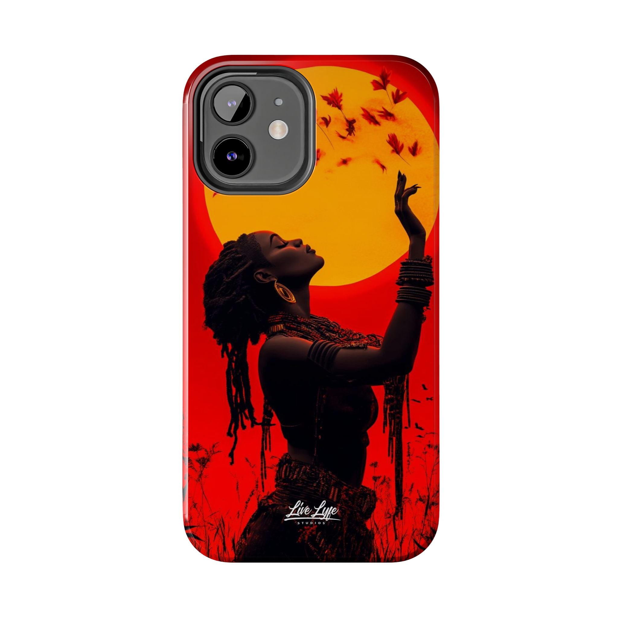 Sunset Spirit, Rasta Soul Awakening Phone Case