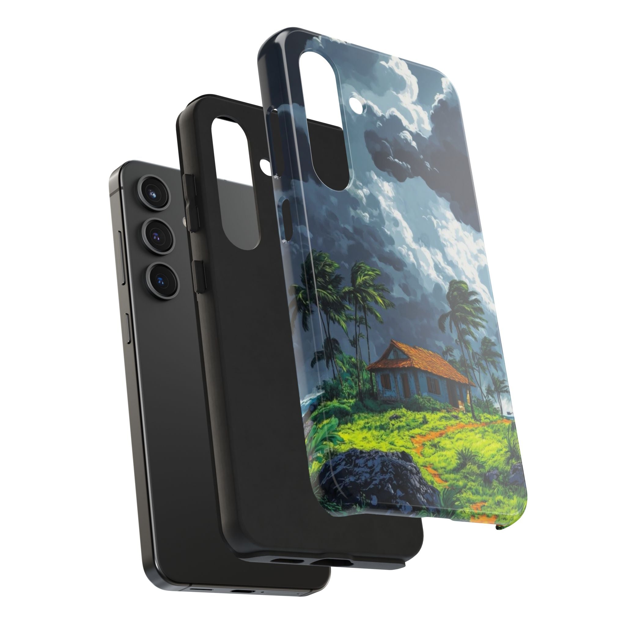Tropical Landscape iPhone and Samsung Cases - Durable, Stylish, Nature-Inspired Protection, Perfect Gifts for Nature Lovers, Adventure Seekers, [...]