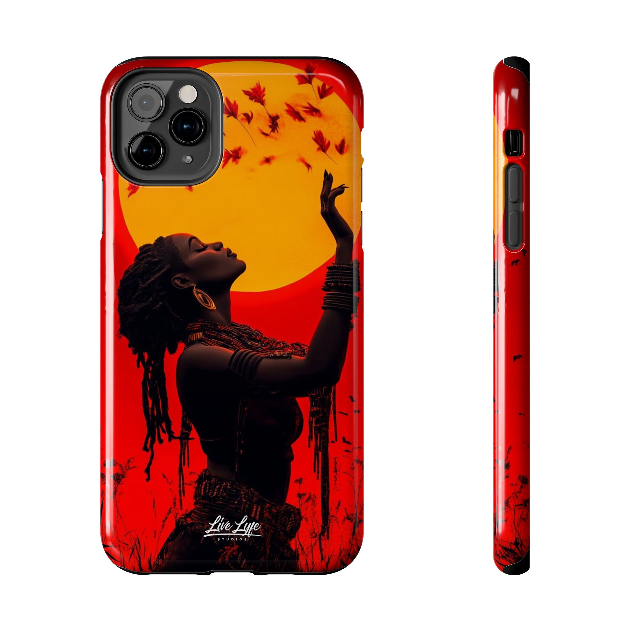 Sunset Spirit, Rasta Soul Awakening Phone Case