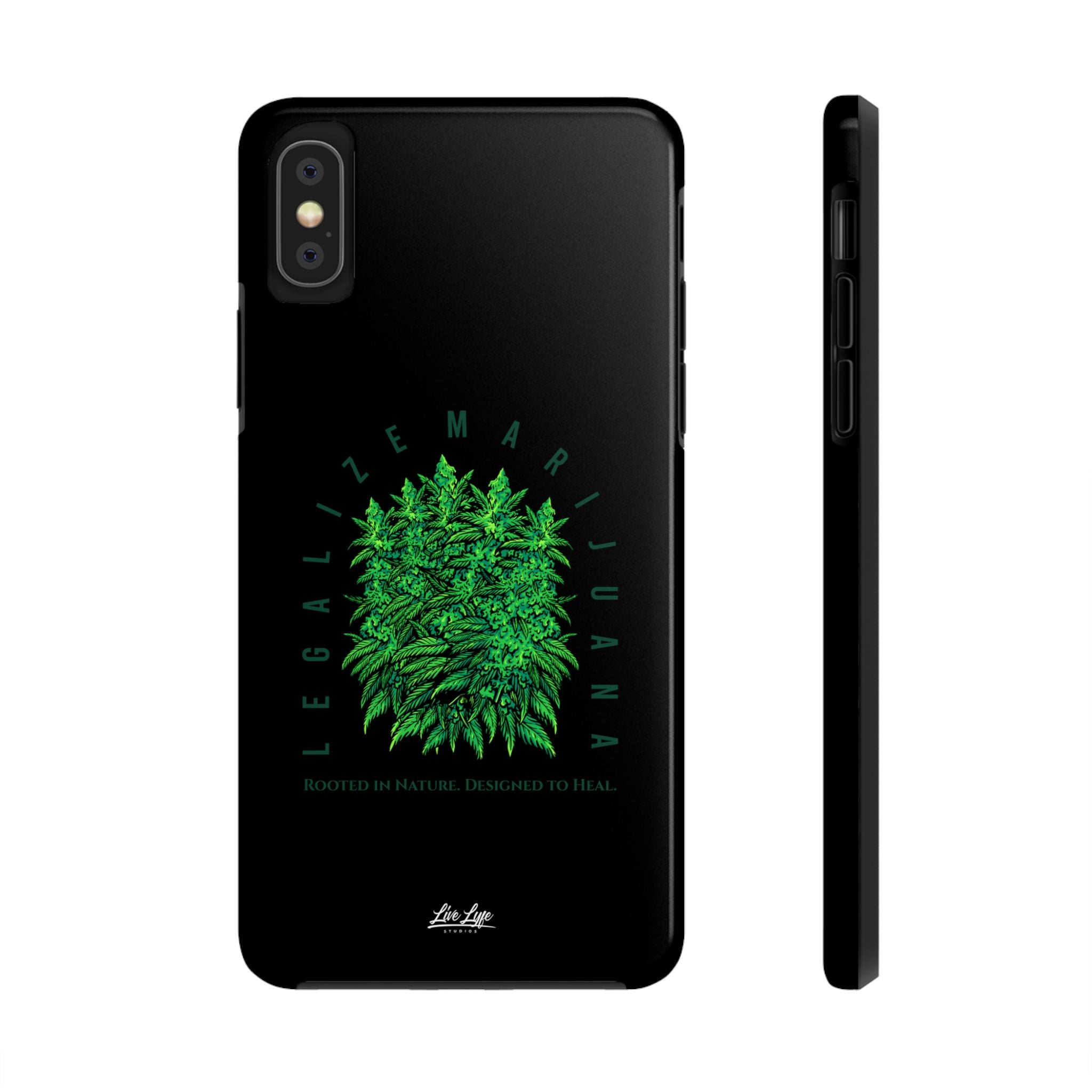 Legalize The Plant Phone Case – Sleek Black Cover