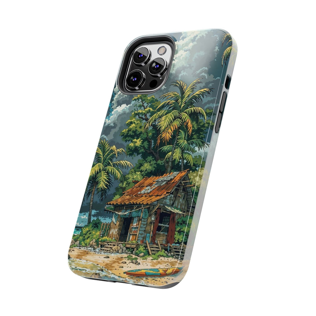 Tropical Paradise Tough iPhone and Samsung Cases - Beach Vibe, Summer Gift, Durable Protection for Adventure Lovers, Coastal Decor, Phone Accessories