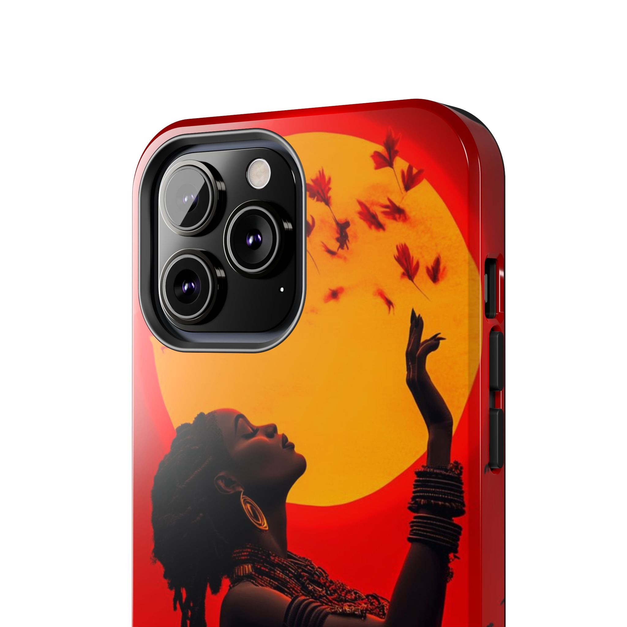 Sunset Spirit, Rasta Soul Awakening Phone Case