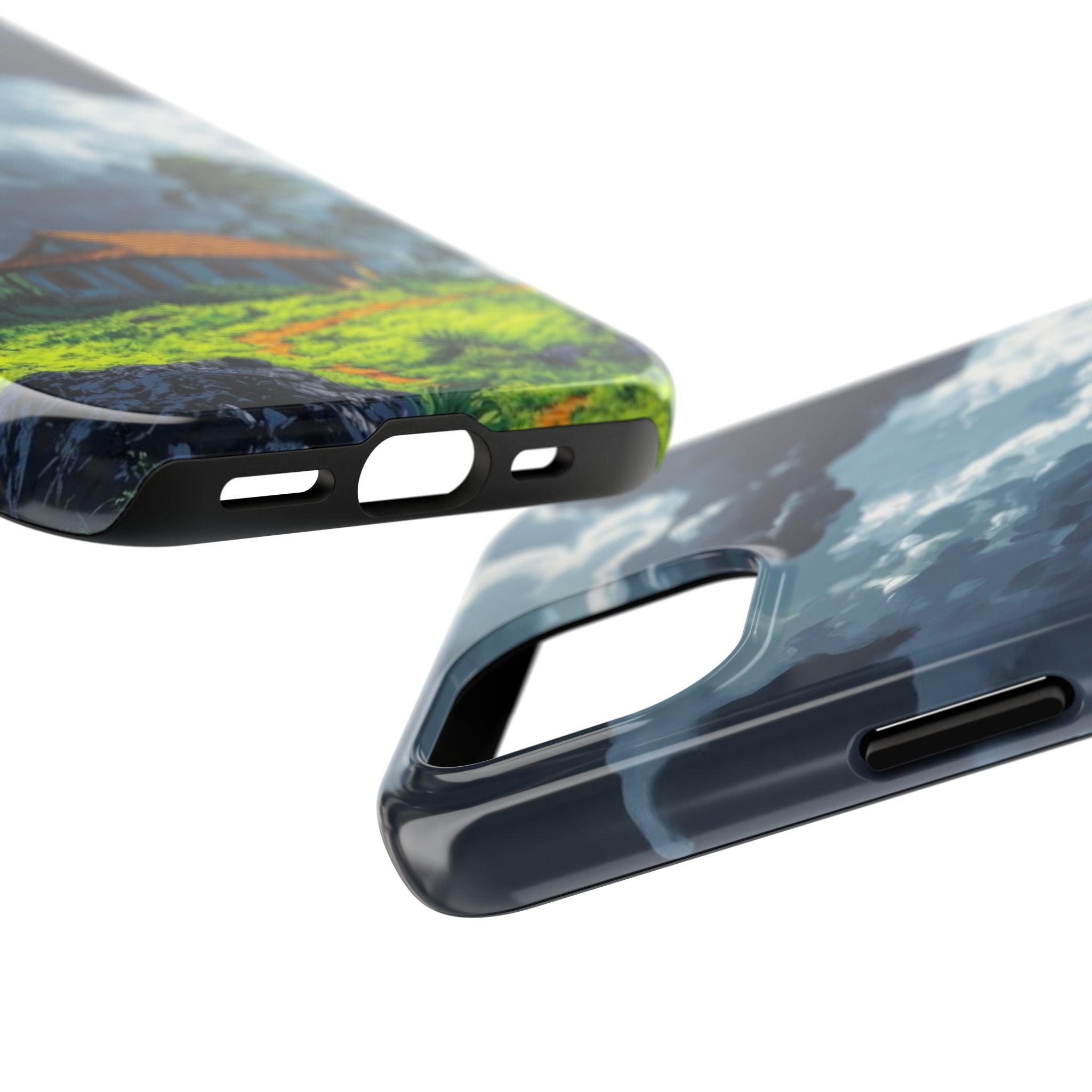 Tropical Landscape iPhone and Samsung Cases - Durable, Stylish, Nature-Inspired Protection, Perfect Gifts for Nature Lovers, Adventure Seekers, [...]